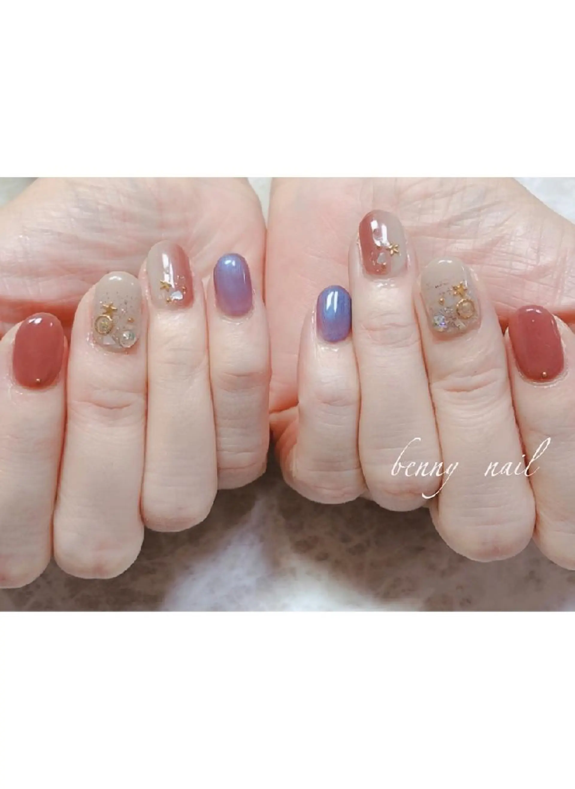 ネイル 最終受付23時半 benny nailのネイルデザイン