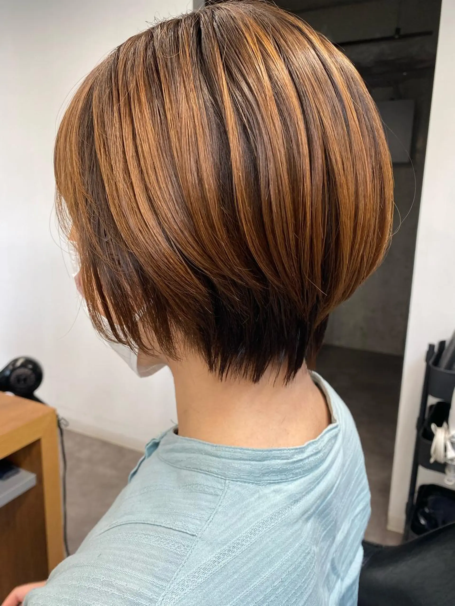 ショート ショート･ウルフ✂︎ 安住有咲子のヘアスタイル