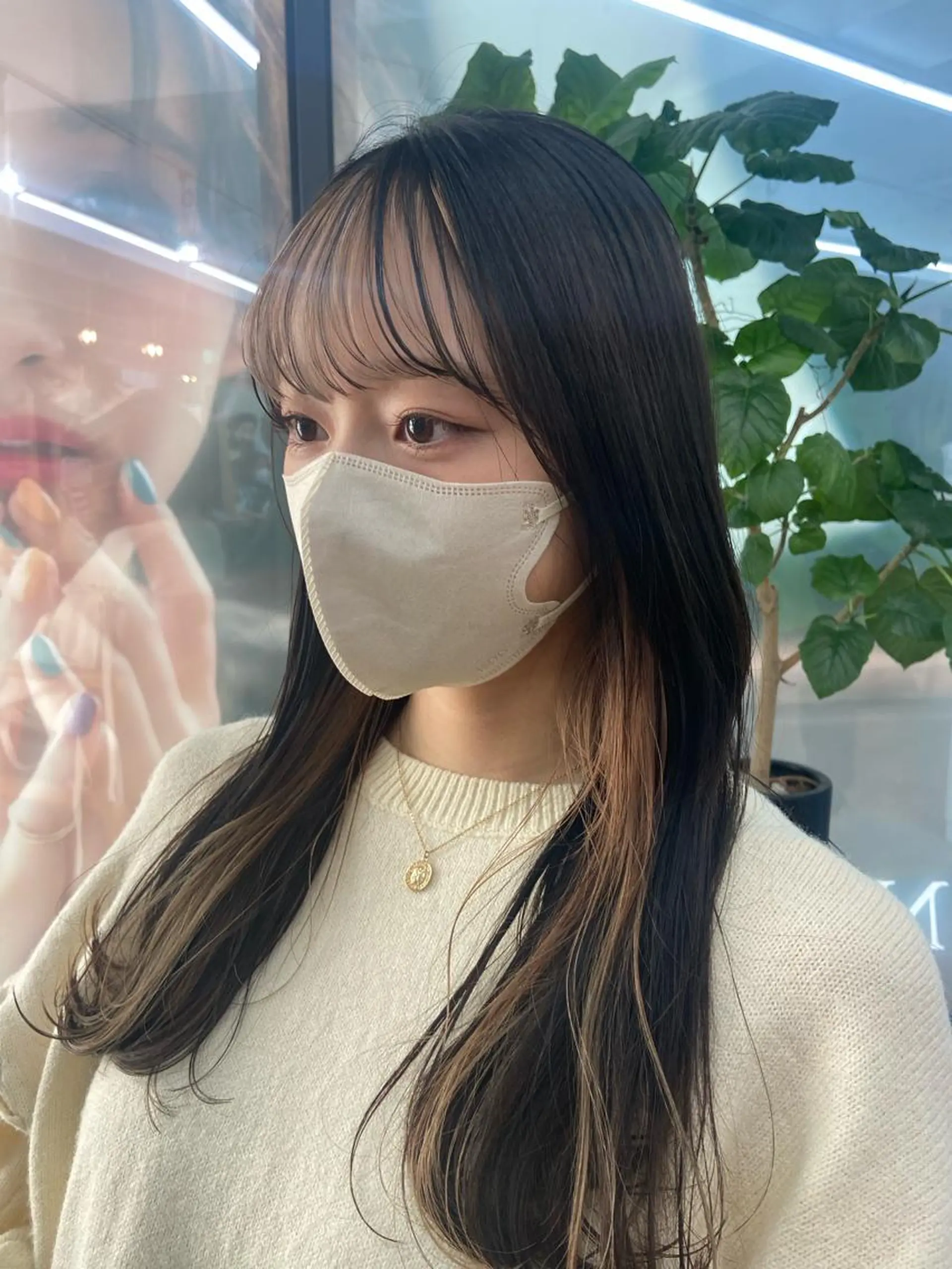 ロング カラー ダブルカラー 🌙chinariのヘアスタイル