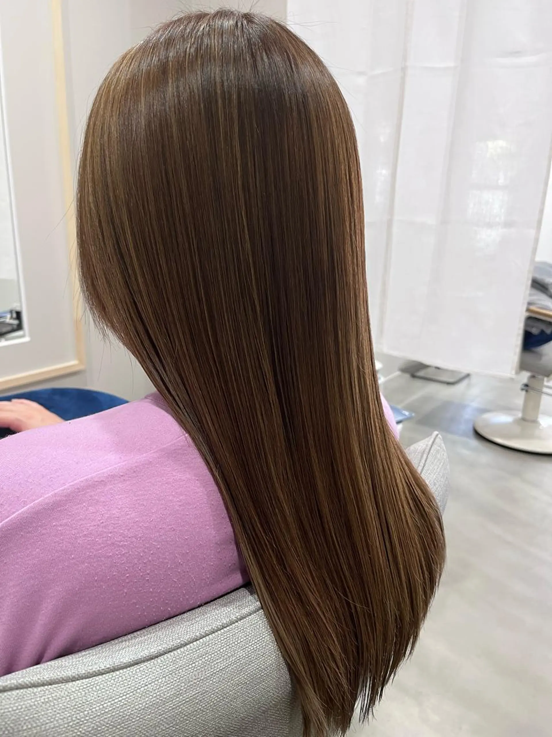 ロング カラー liL  hair サトウリョウタのヘアスタイル