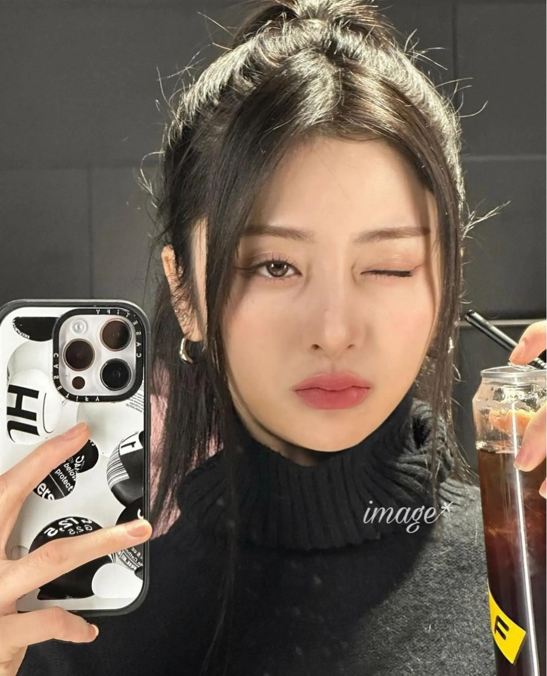ミディアム カラー 透明感カラー カット ヘアカラー トリートメント yu-ri🩷 韓国ヘアのヘアスタイル
