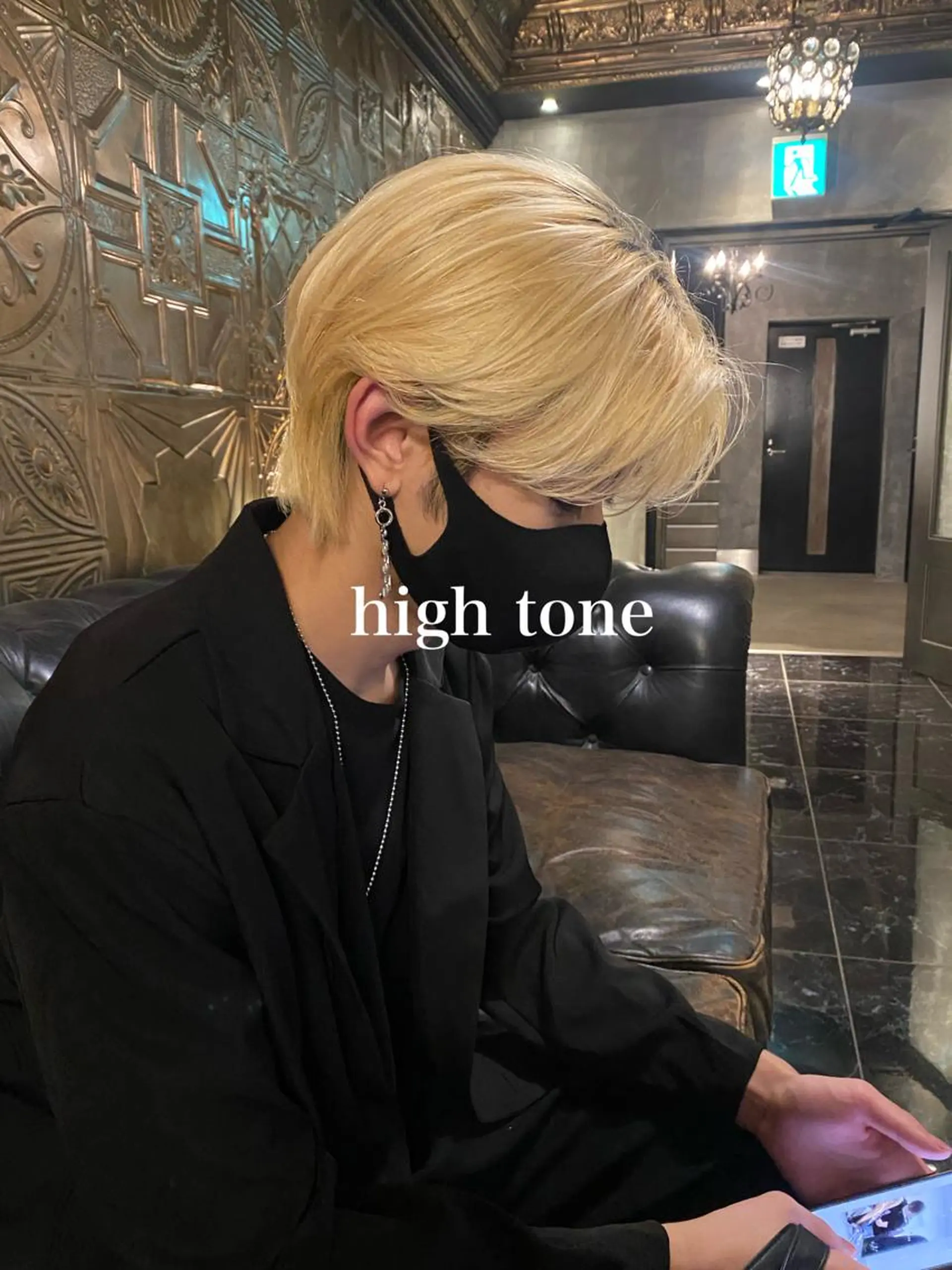 ショート カラー メンズ メンズ韓国風 韓国風ヘア カット ヘアカラー トリートメント メンズヘア/パーマ/ SHOUTOのヘアスタイル
