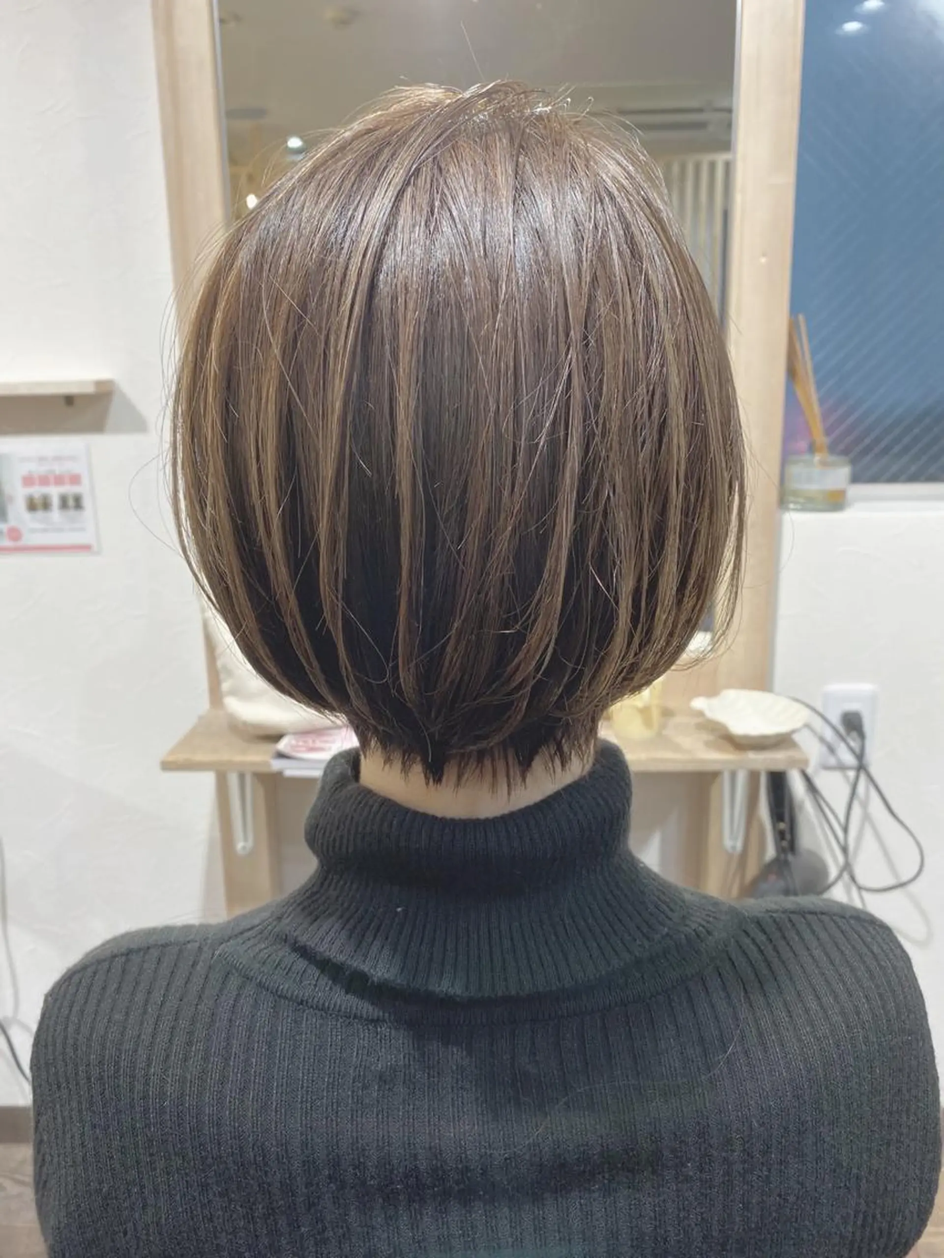 ショート カラー ヘアカラー トリートメント 🌈ショート/レイヤ ーカット/中村崇宏のヘアスタイル