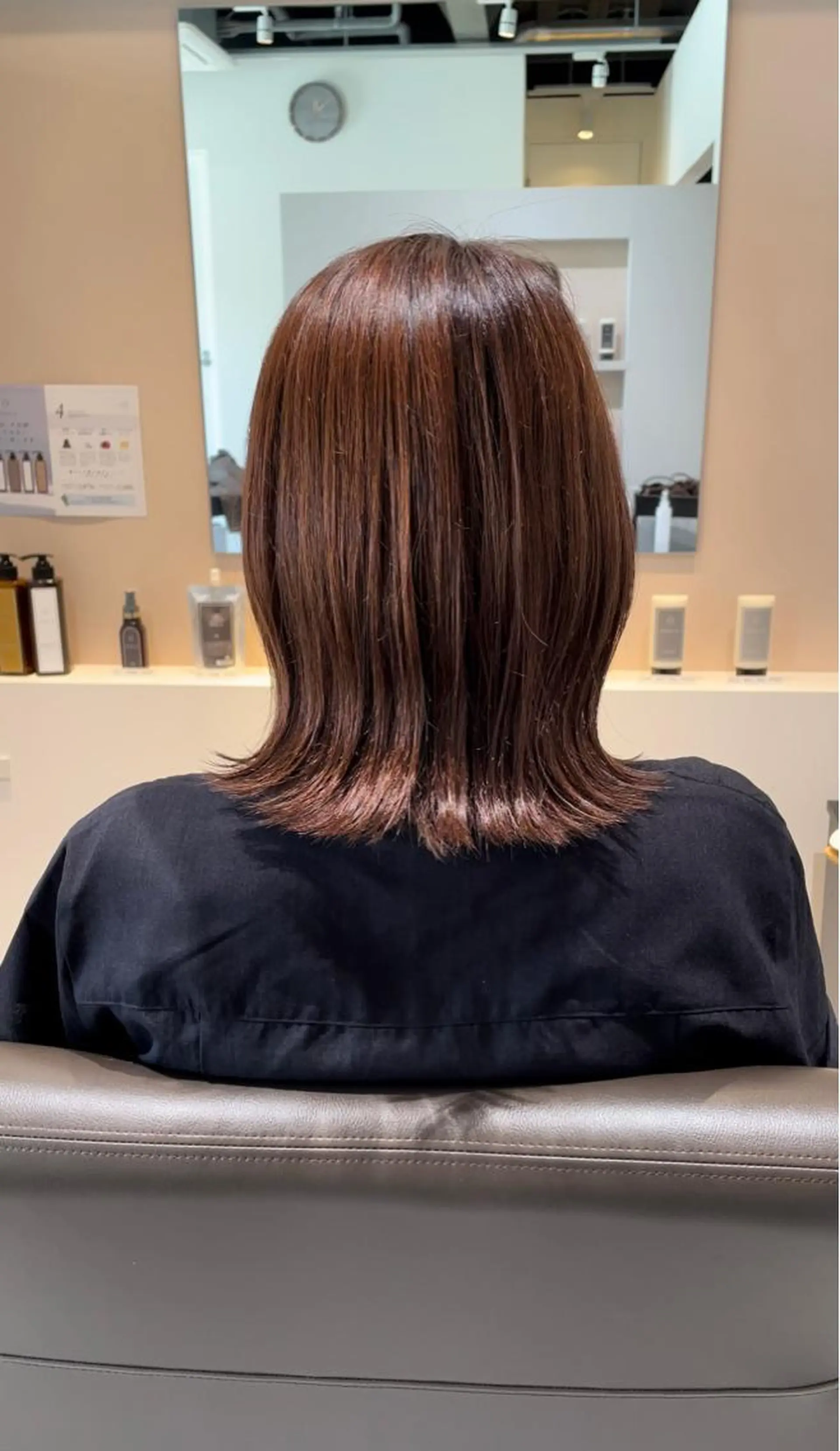 ミディアム オノギ シュンのヘアスタイル