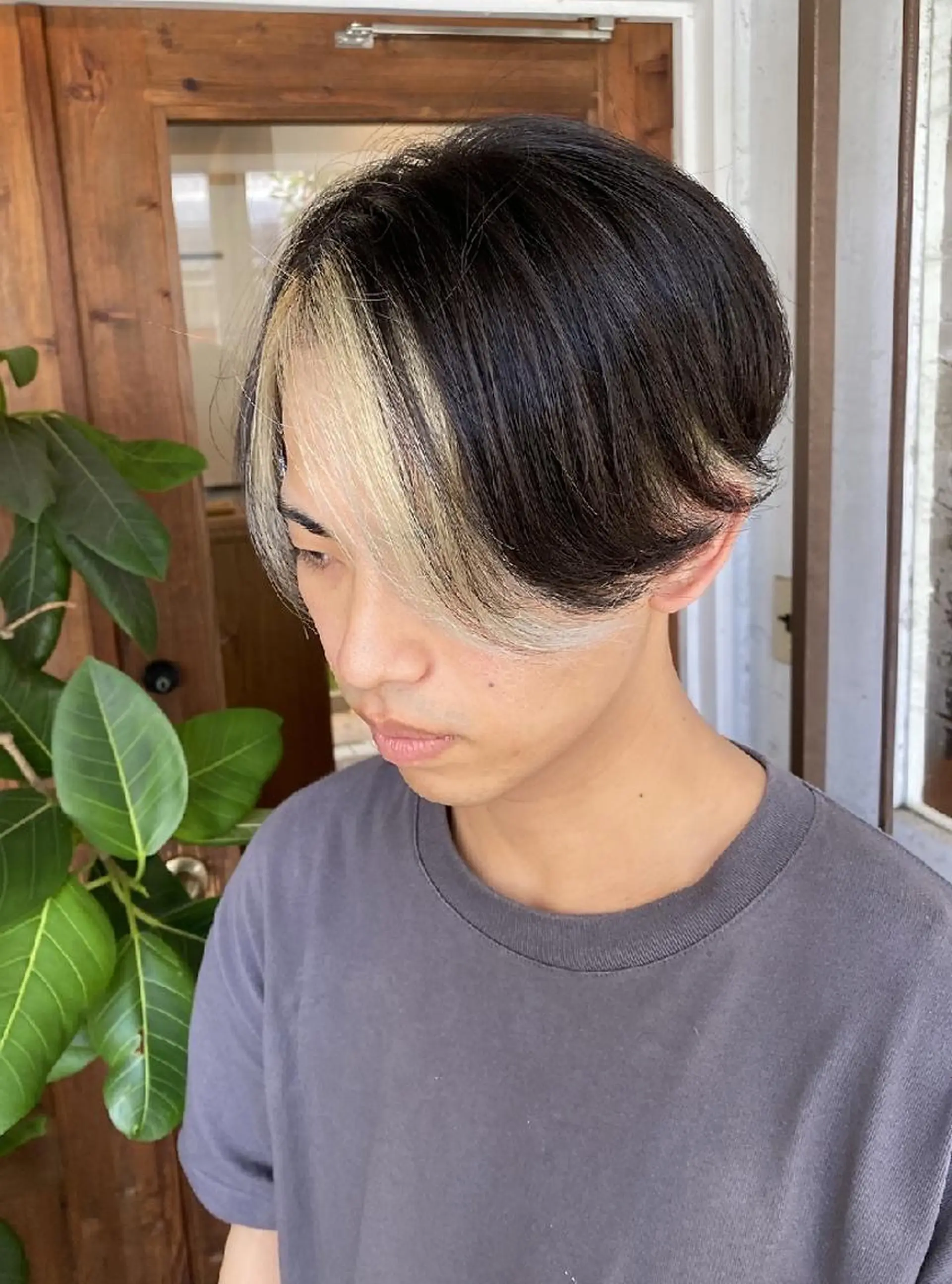 メンズ カラー Babylone hair&makeのヘアスタイル