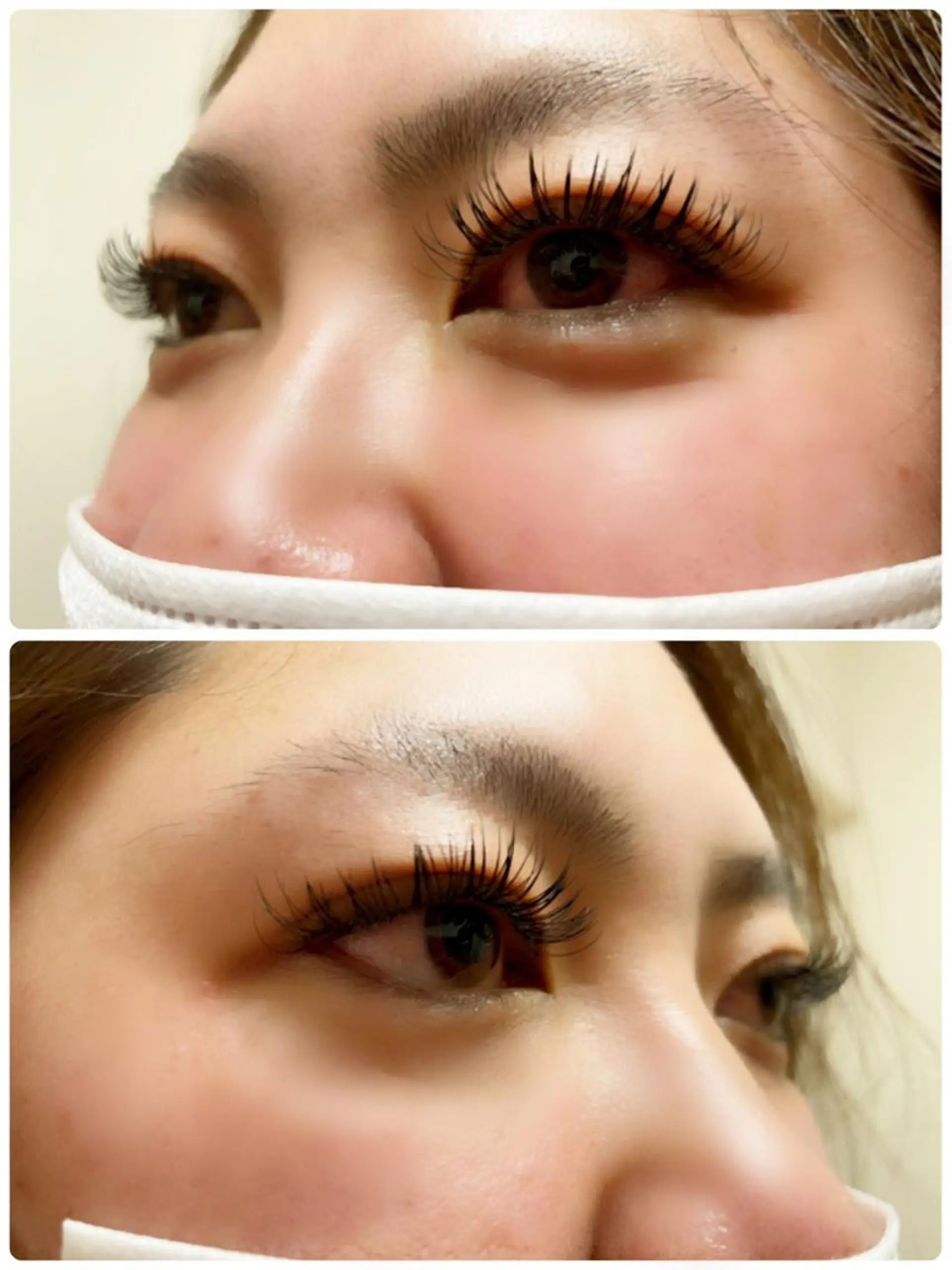 マツエク・マツパ フラットラッシュ ボリュームラッシュ salonde CHANELのマツエク・マツパデザイン