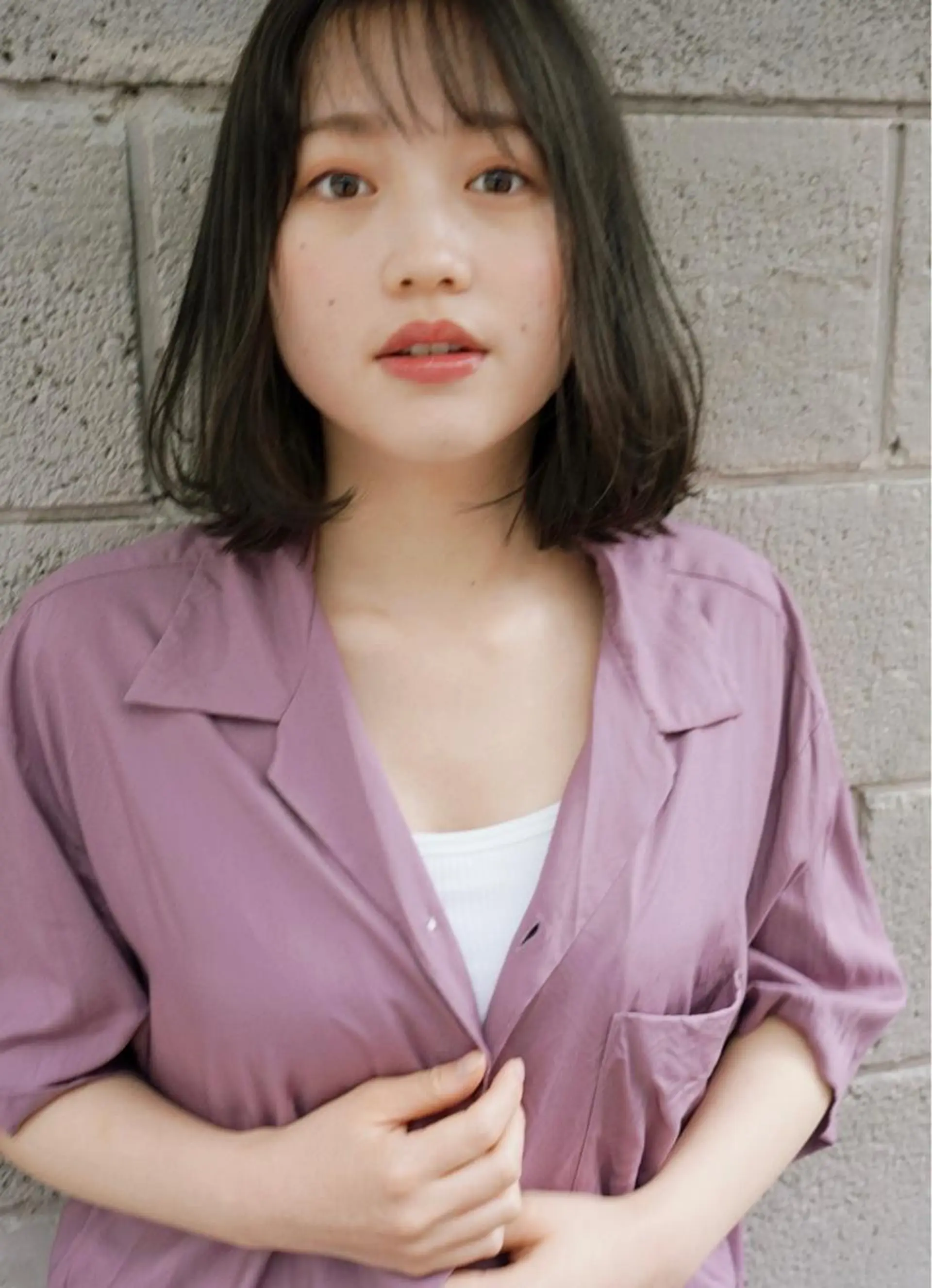 ミディアム カラー ボブ fhami 店長 髪質改善　DAITOのヘアスタイル