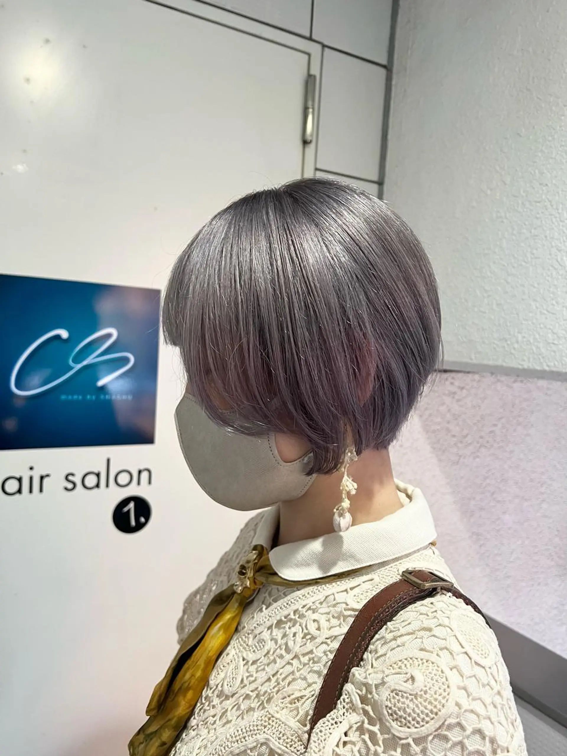 カラー SALOWIN栄 高須大貴のヘアスタイル