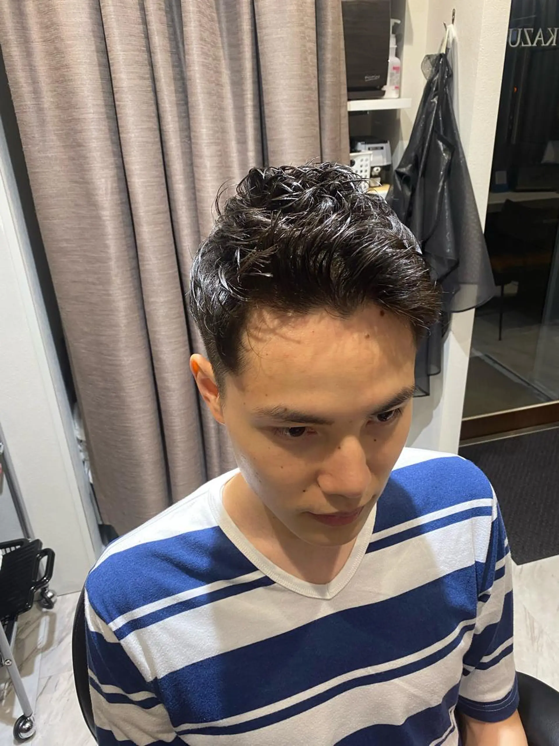 ショート 小野 大輔のヘアスタイル