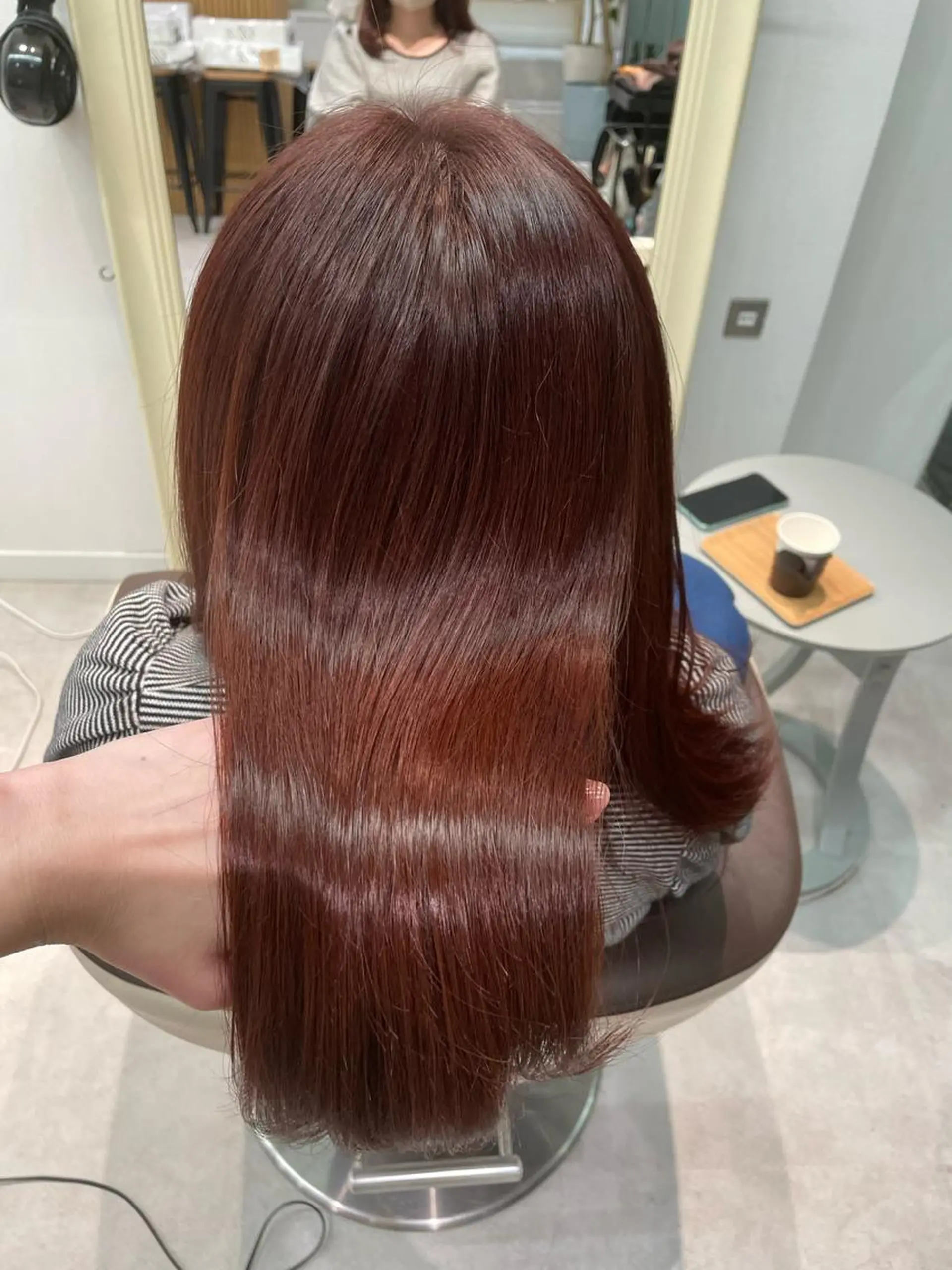 ミディアム トリートメント トリートメント ピンクカラー🎀/ ミルクティー🍼花音のヘアスタイル