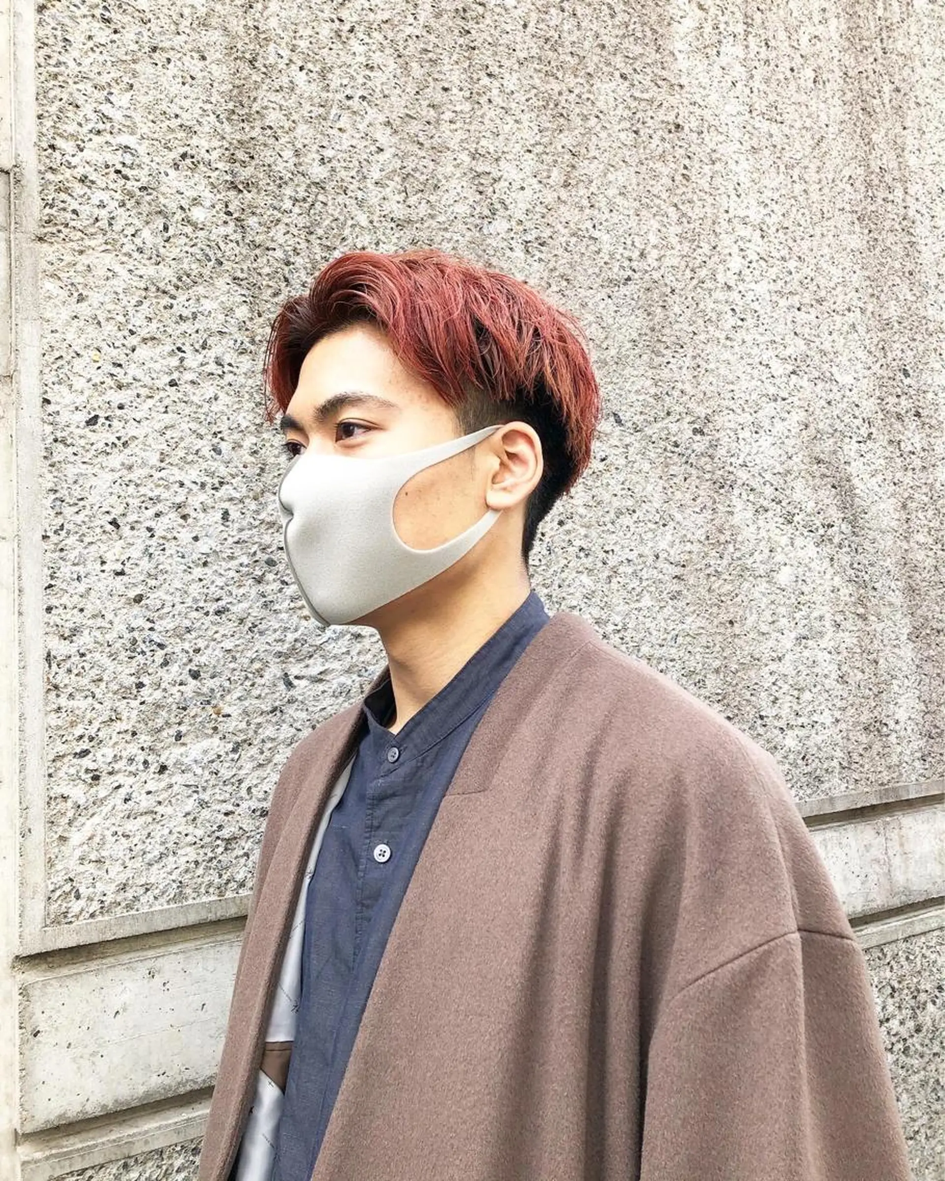 カラー ヘアアレンジ メンズ メンズブリーチ ブリーチ ピンクカラー レッドカラー カット ヘアカラー トリートメント ヘアセット メンズ特化✂️栗原 侑也のヘアスタイル