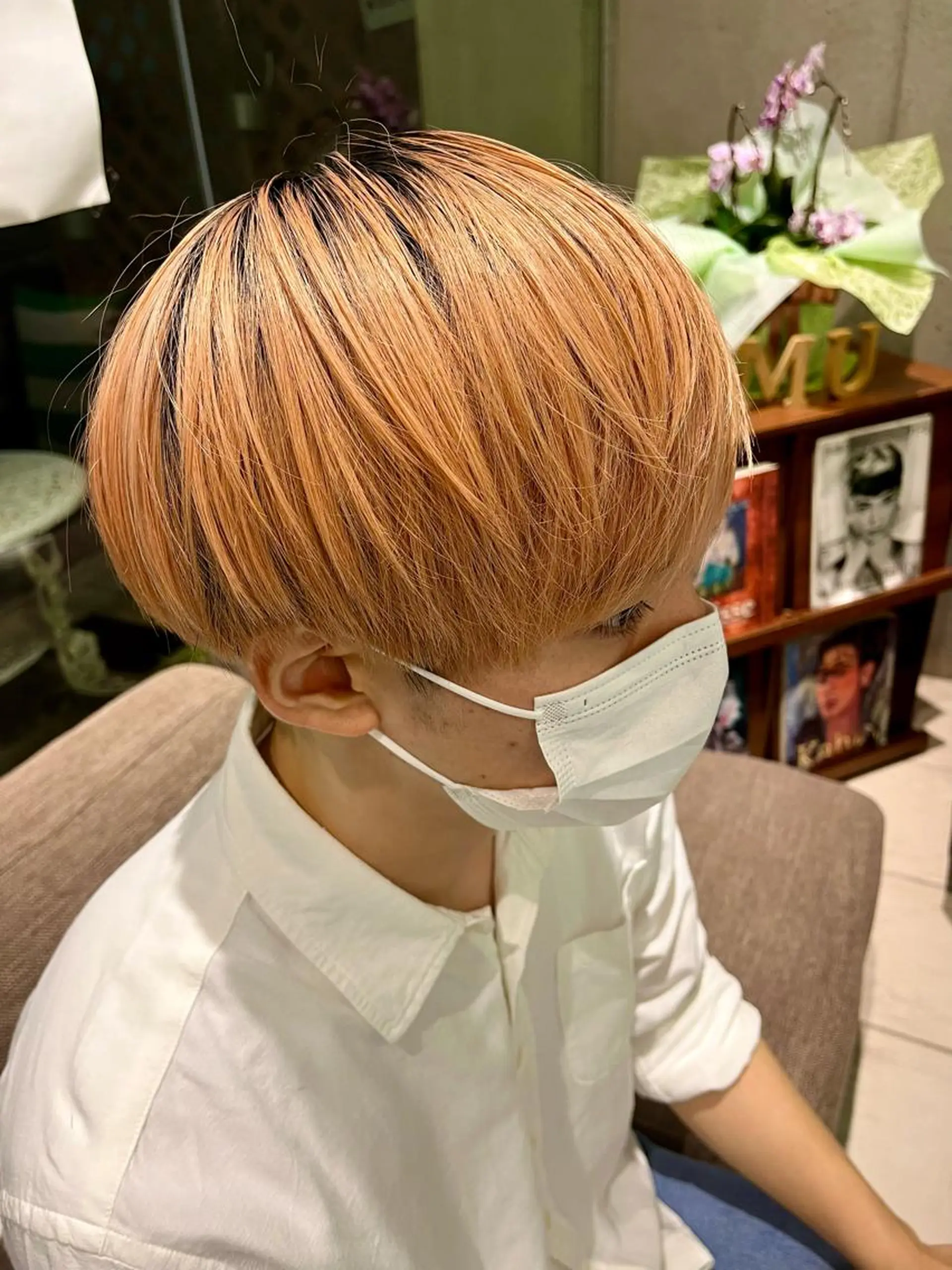 メンズ マッシュ ツーブロック カット ❁ shizuku EMU/髪質改善💎のヘアスタイル