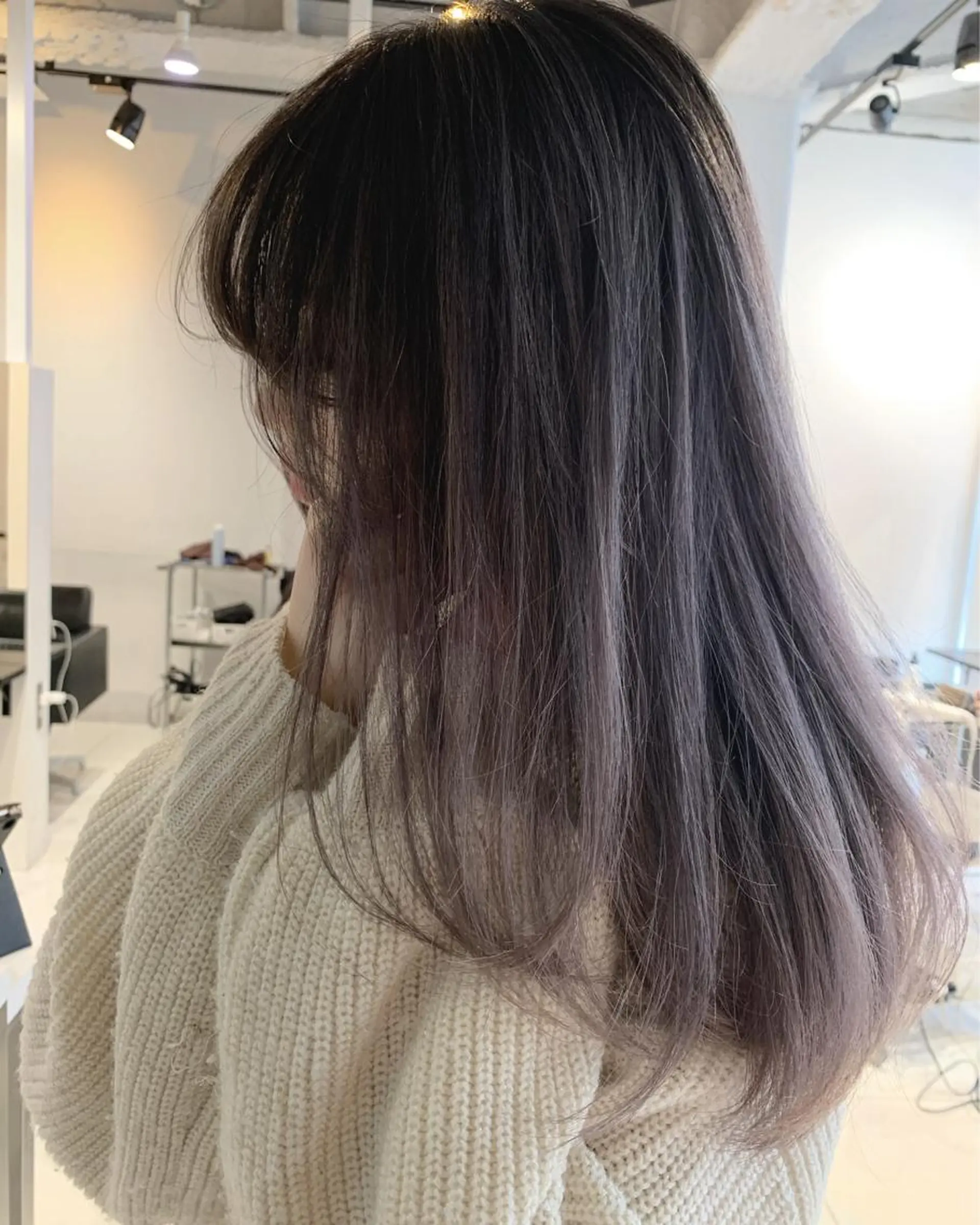 セミロング 阿部 圭悟のヘアスタイル