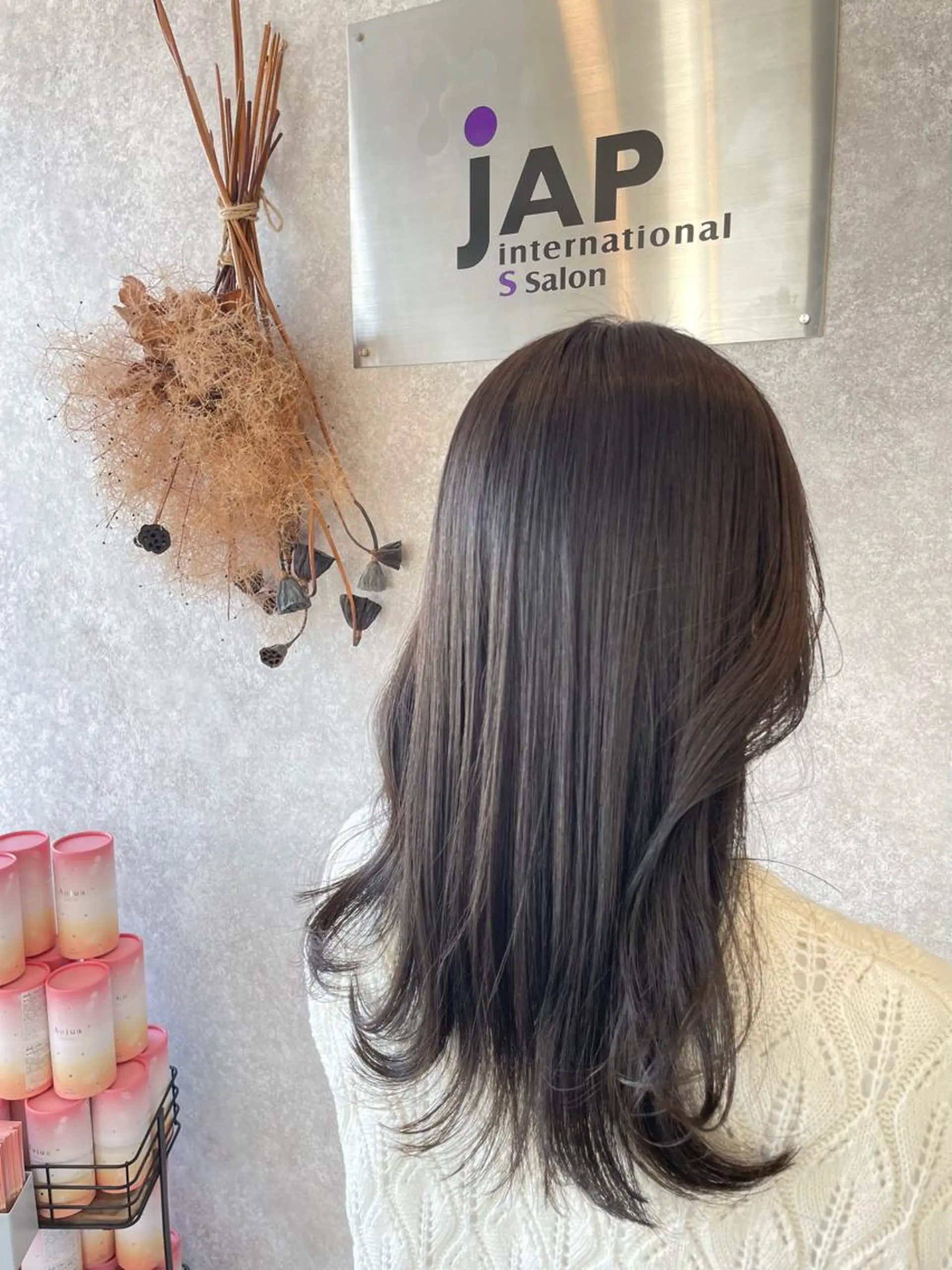 ロング カラー 透明感カラー ハイライトカラー ハイライト たなか りなのヘアスタイル