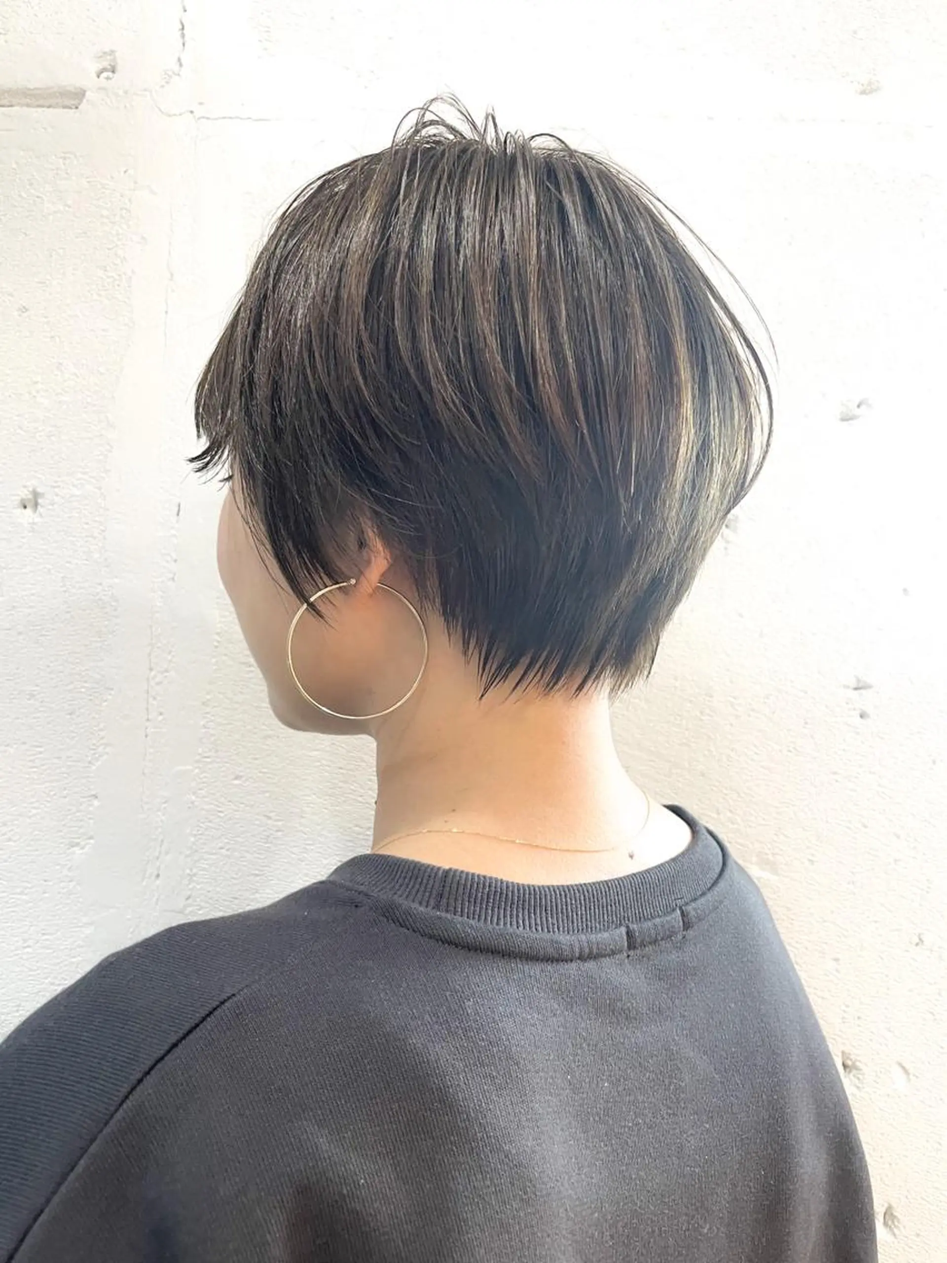 ショート カット ヘアカラー トリートメント ショート✨ボブ✨代表 新田見美仁のヘアスタイル