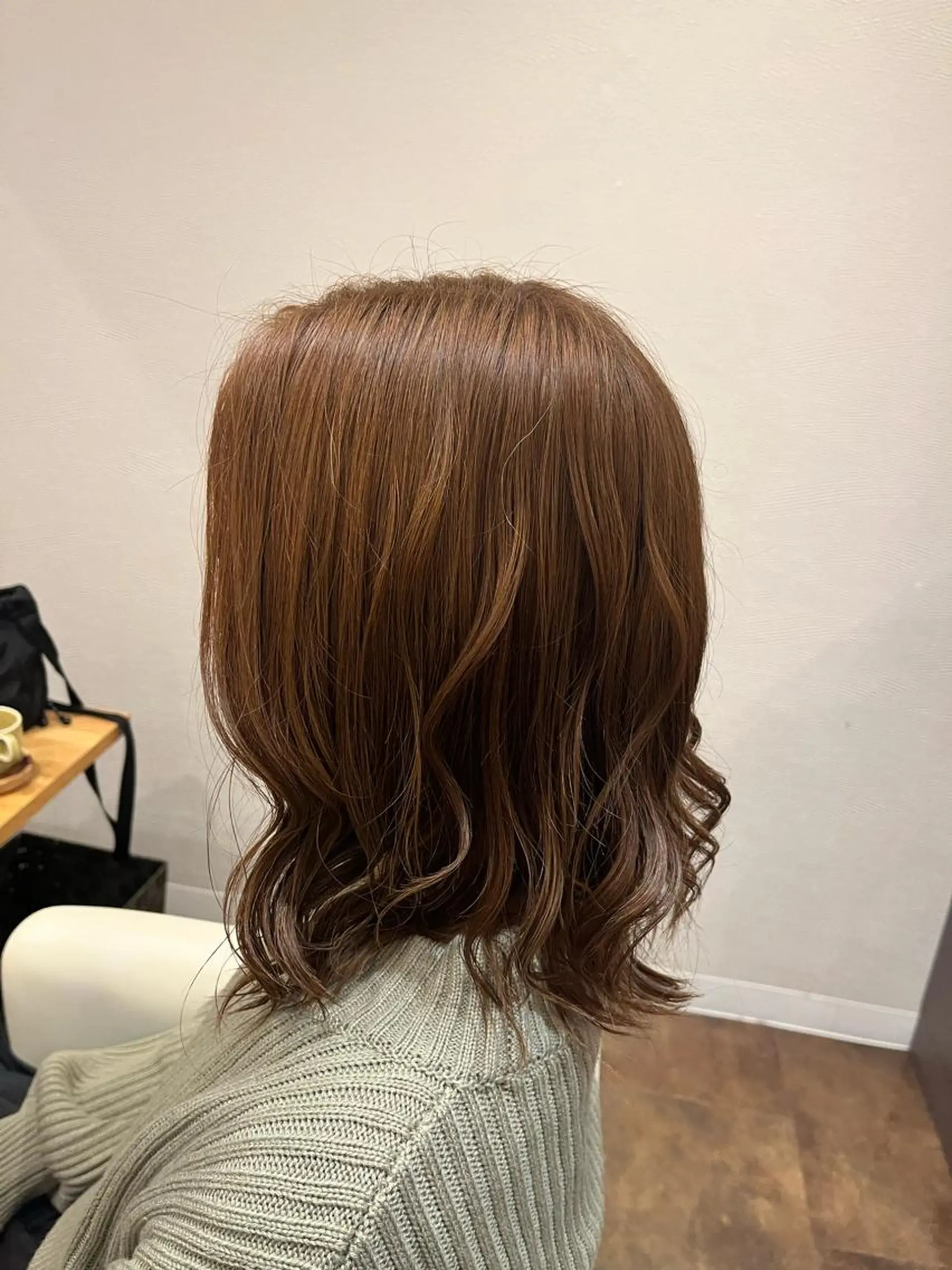 ミディアム カラー アッシュ ベージュカラー ブリーチ ケアブリーチ ダブルカラー ヘアカラー 🌼あんなtrend color🌼のヘアスタイル