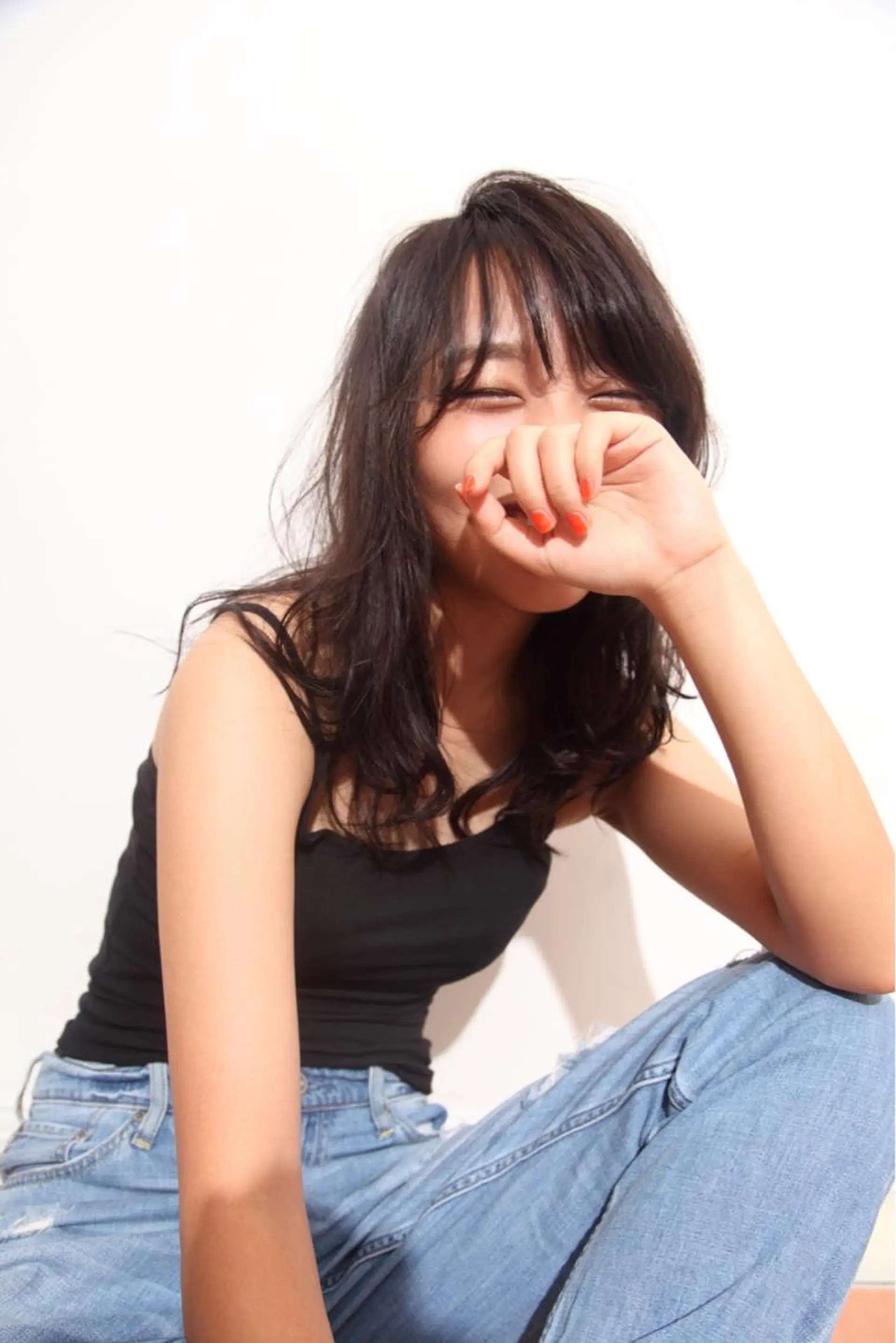 ロング 店長/mao/ 前髪/顔周りカットのヘアスタイル