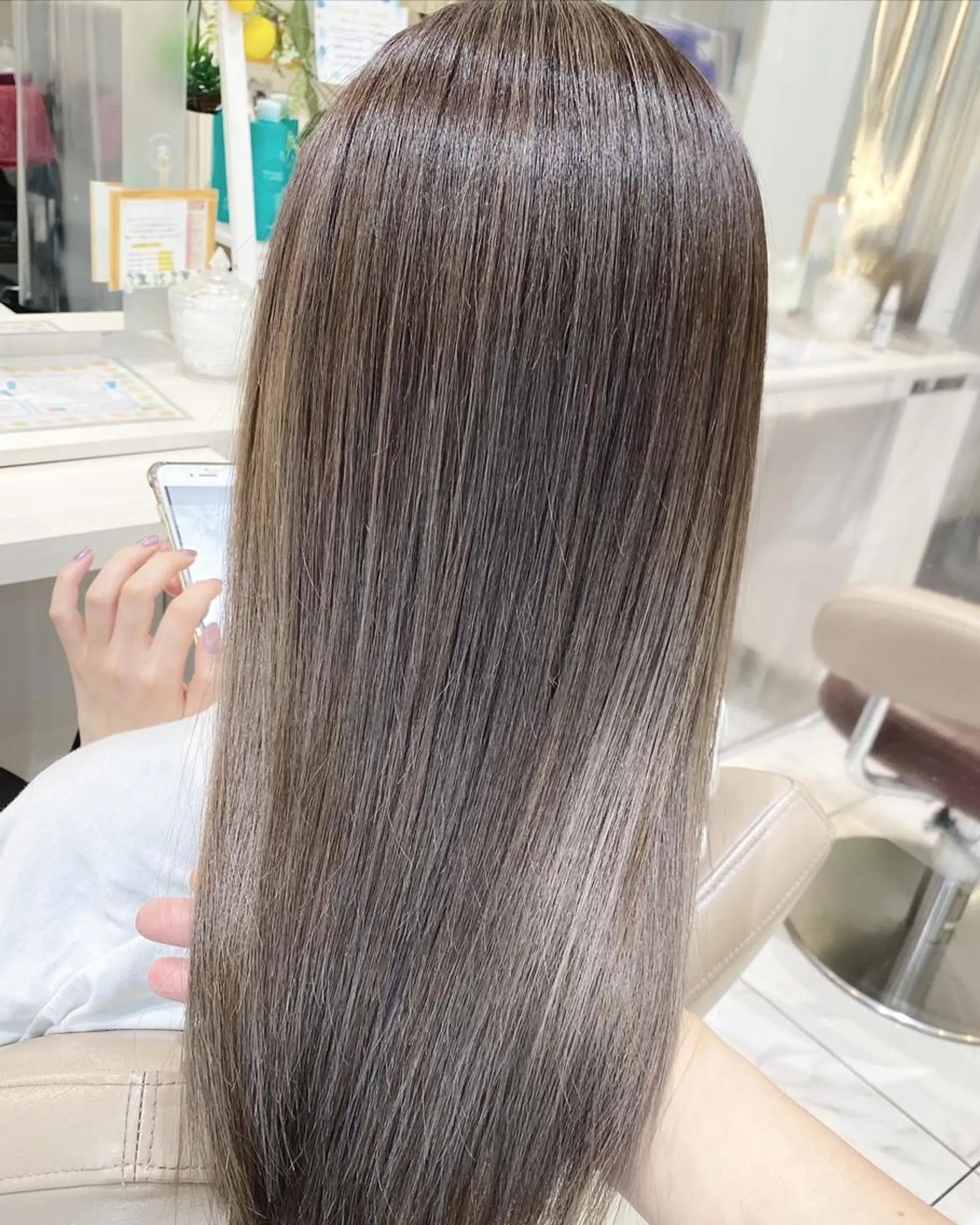 ロング カラー 髪質改善 ヘアカラー トリートメント 高橋凜/髪質改善/ 縮毛矯正/カラーのヘアスタイル