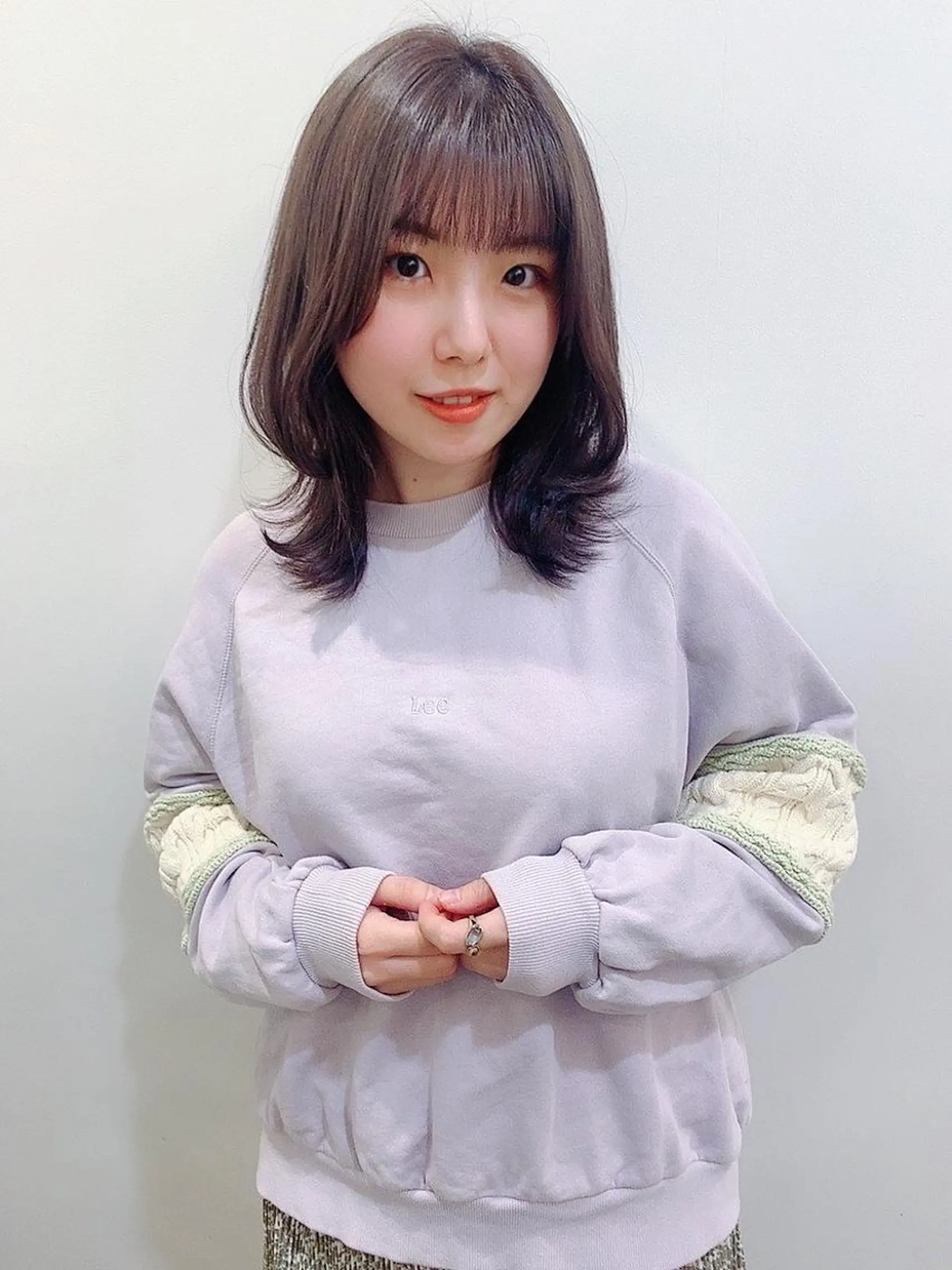 ミディアム カラー マツモト カラー/ショートボブのヘアスタイル