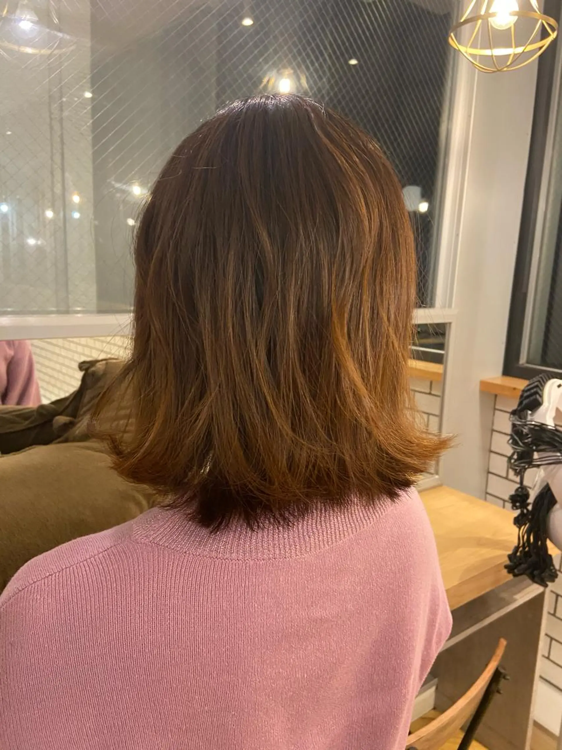 ミディアム ボブ ✨髪質改善/透明感✨ 西野　陽のヘアスタイル