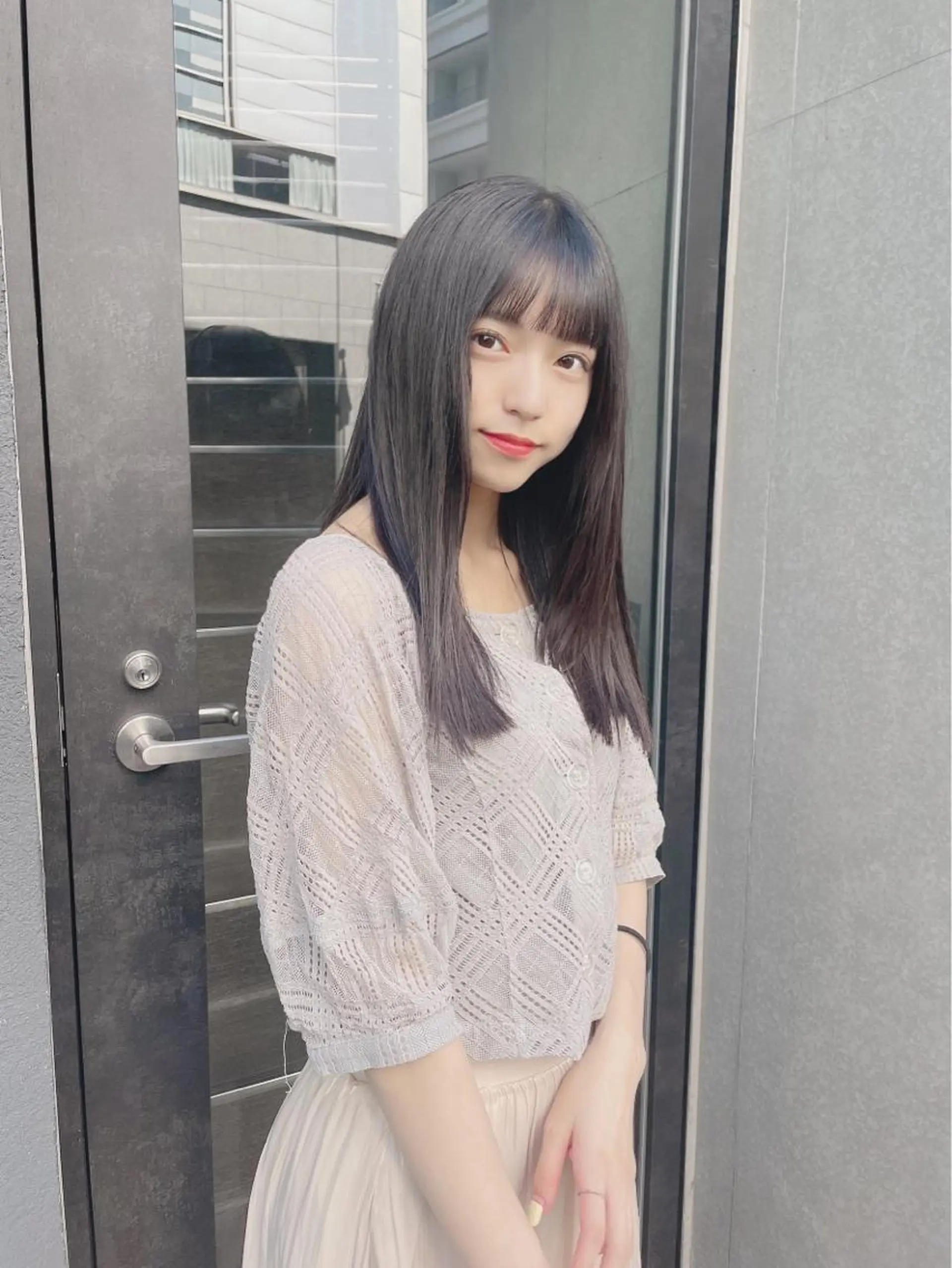 ミディアム カラー 韓国ヘア 店長NEGIのヘアスタイル