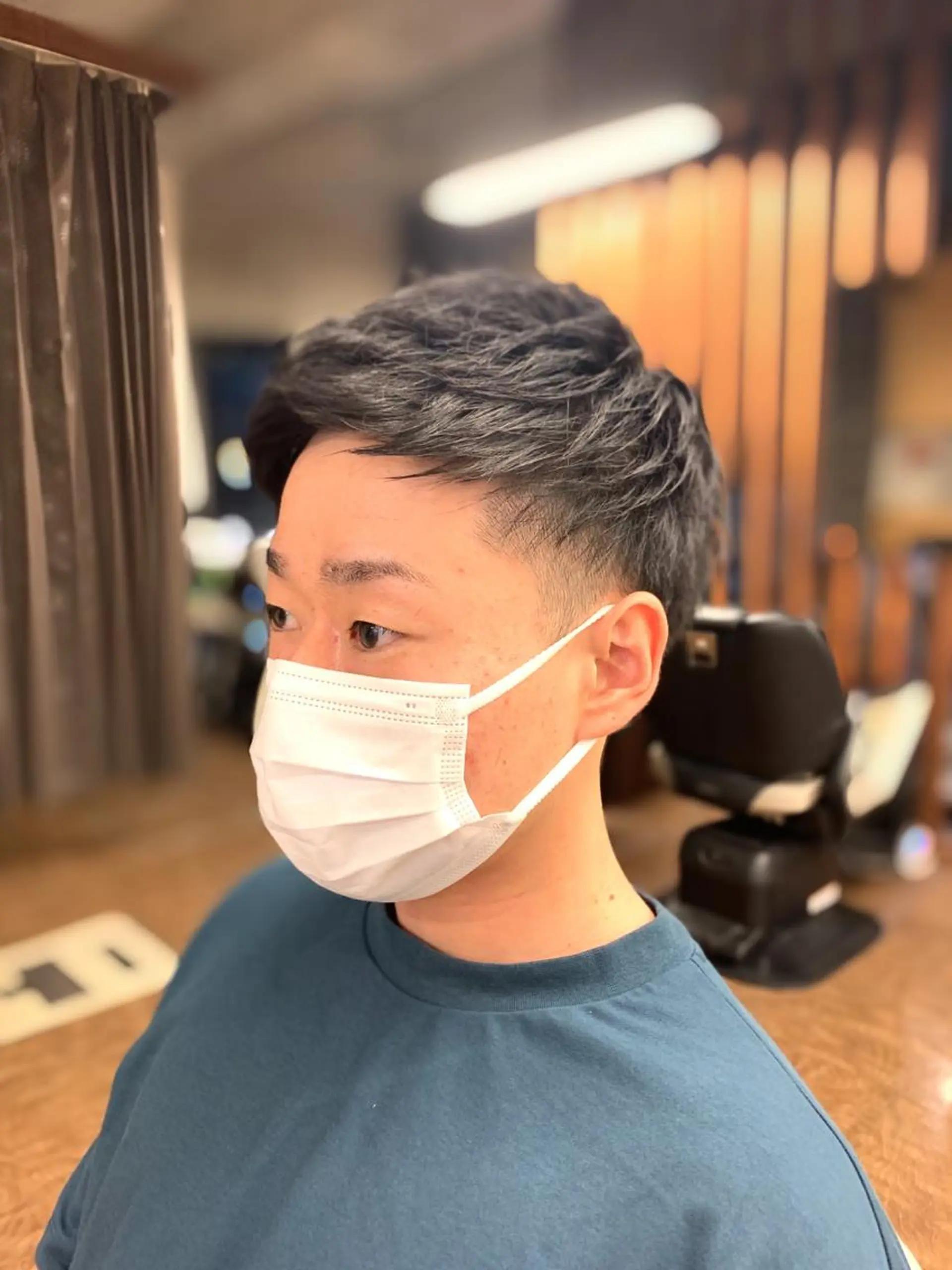 ショート メンズ モヒカン 川名 利器のヘアスタイル