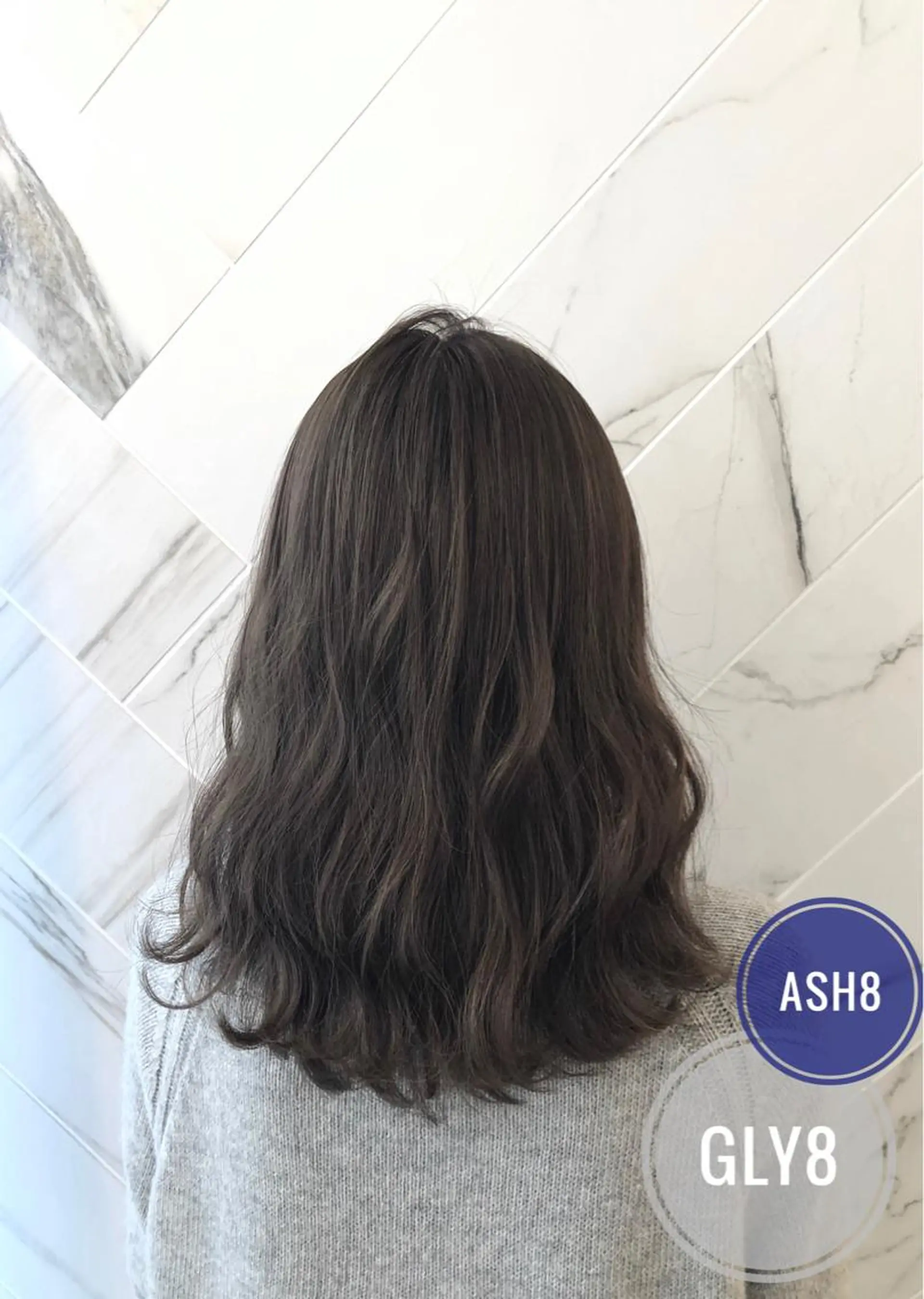 ミディアム カラー ヘアアレンジ ミディアムパーマ アディクシーカラー 透明感カラー ハイライトカラー イルミナカラー ✨似合うのその先へ✨ 田中延和のヘアスタイル