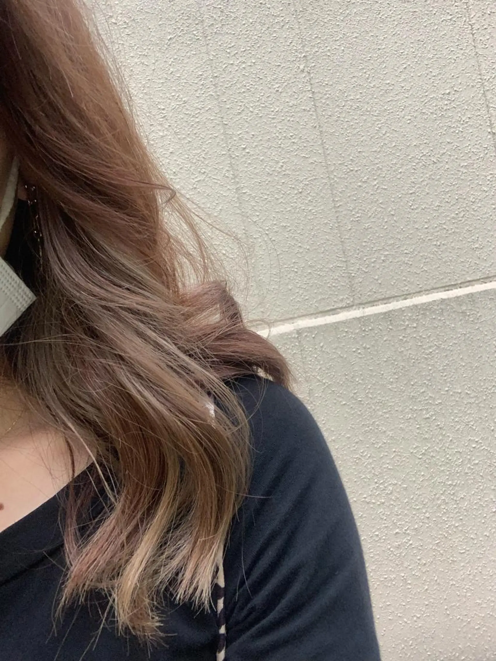 カラー インナーカラー 竹田 夏菜のヘアスタイル