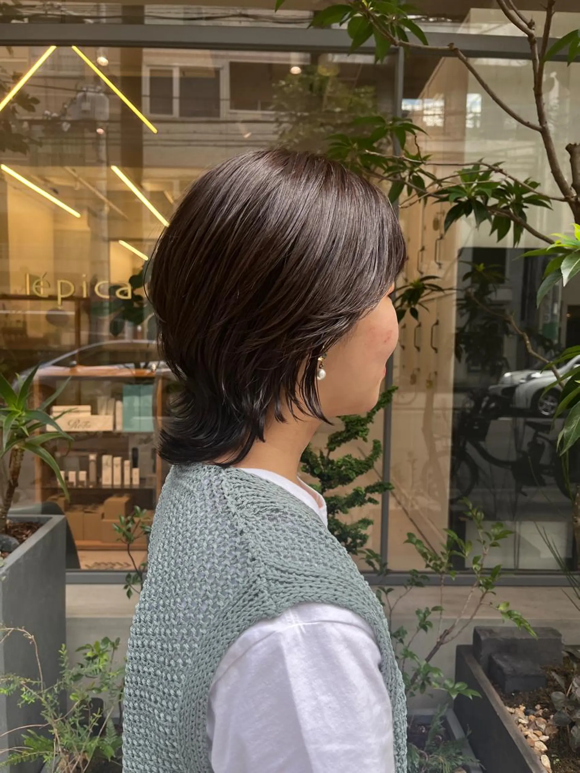 ミディアム ヘアアレンジ 韓国好き🇰🇷 美容師MIKUのヘアスタイル