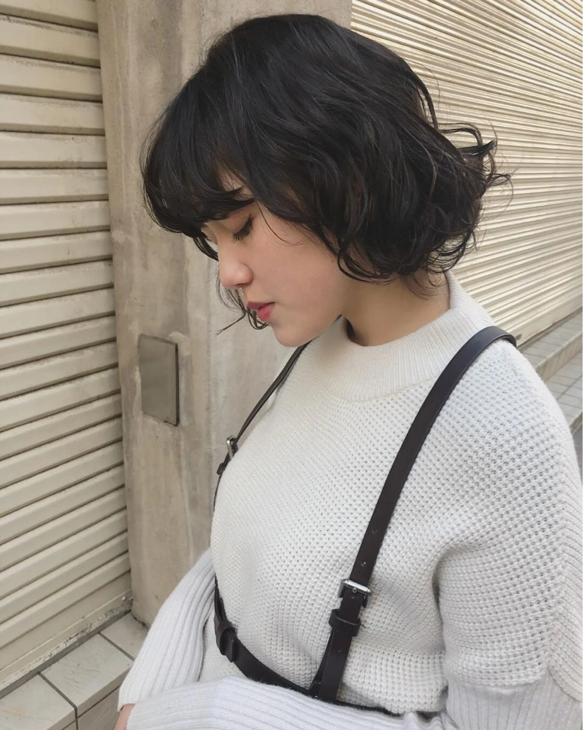 ショート カラー パーマ カット ヘアカラー トリートメント マンツーマン半個室 tamuraのヘアスタイル