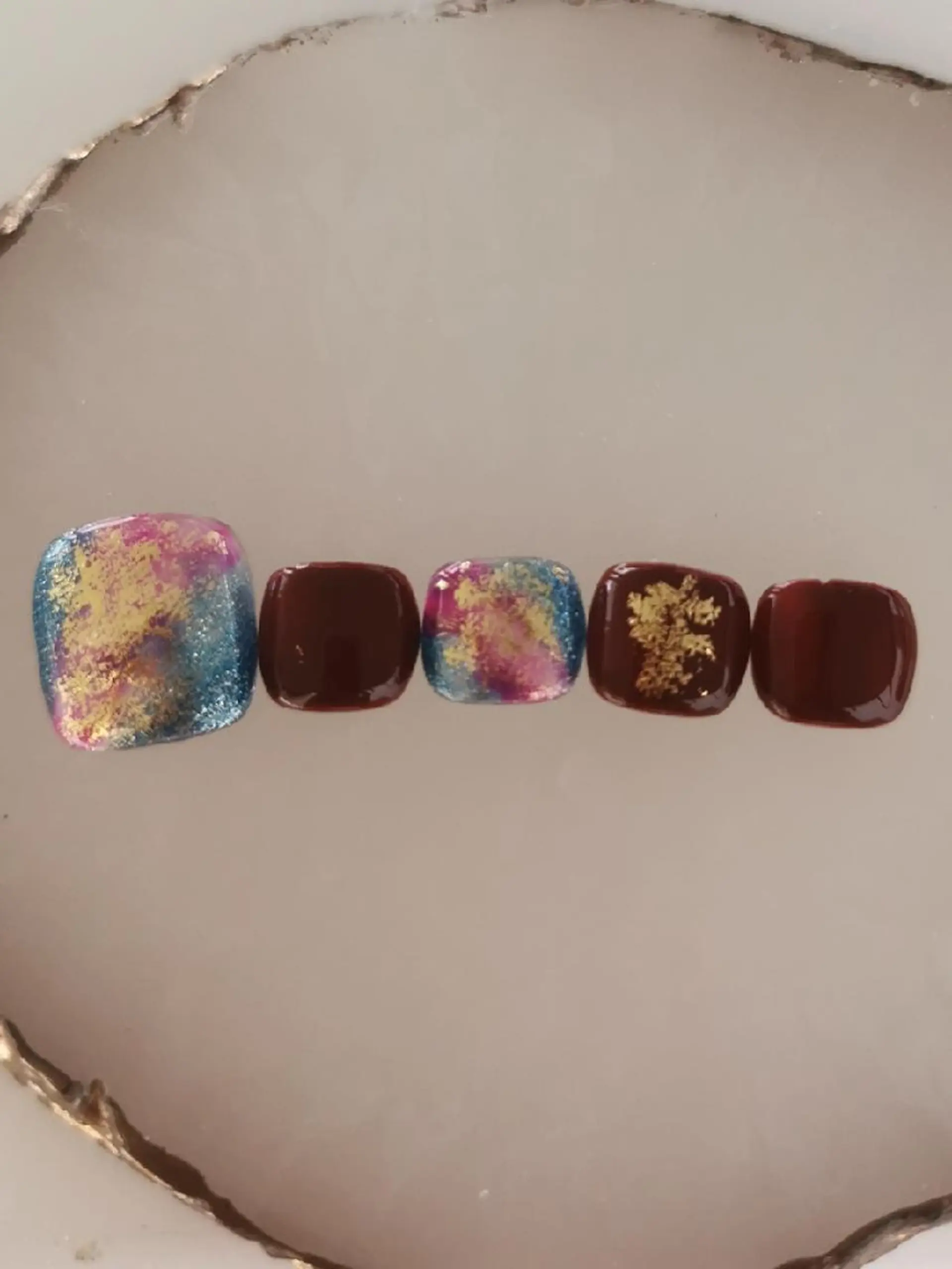 ネイル フットネイル 上福岡 らんらんのネイルデザイン