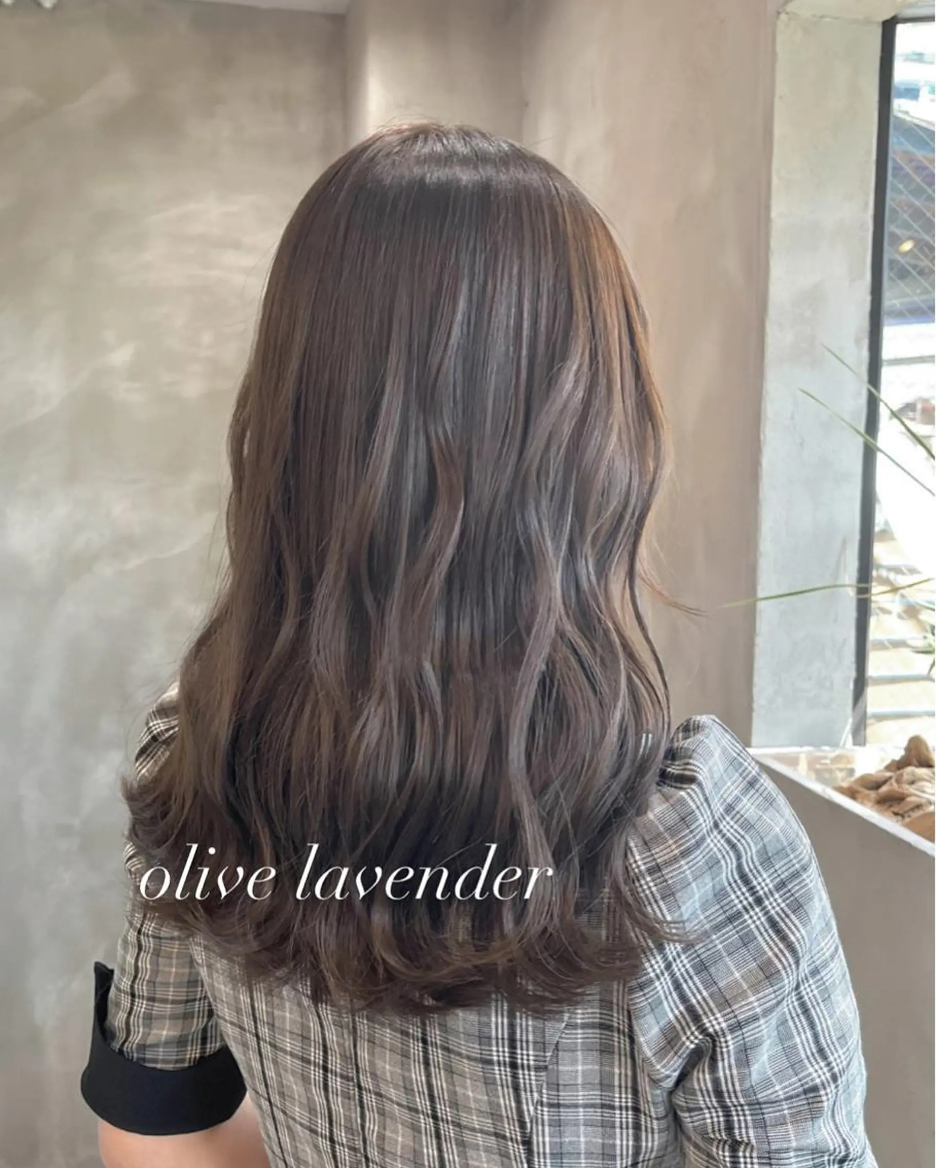 カラー ヘアアレンジ ラベンダーカラー RIYA❤︎ Aujuaソムリエのヘアスタイル