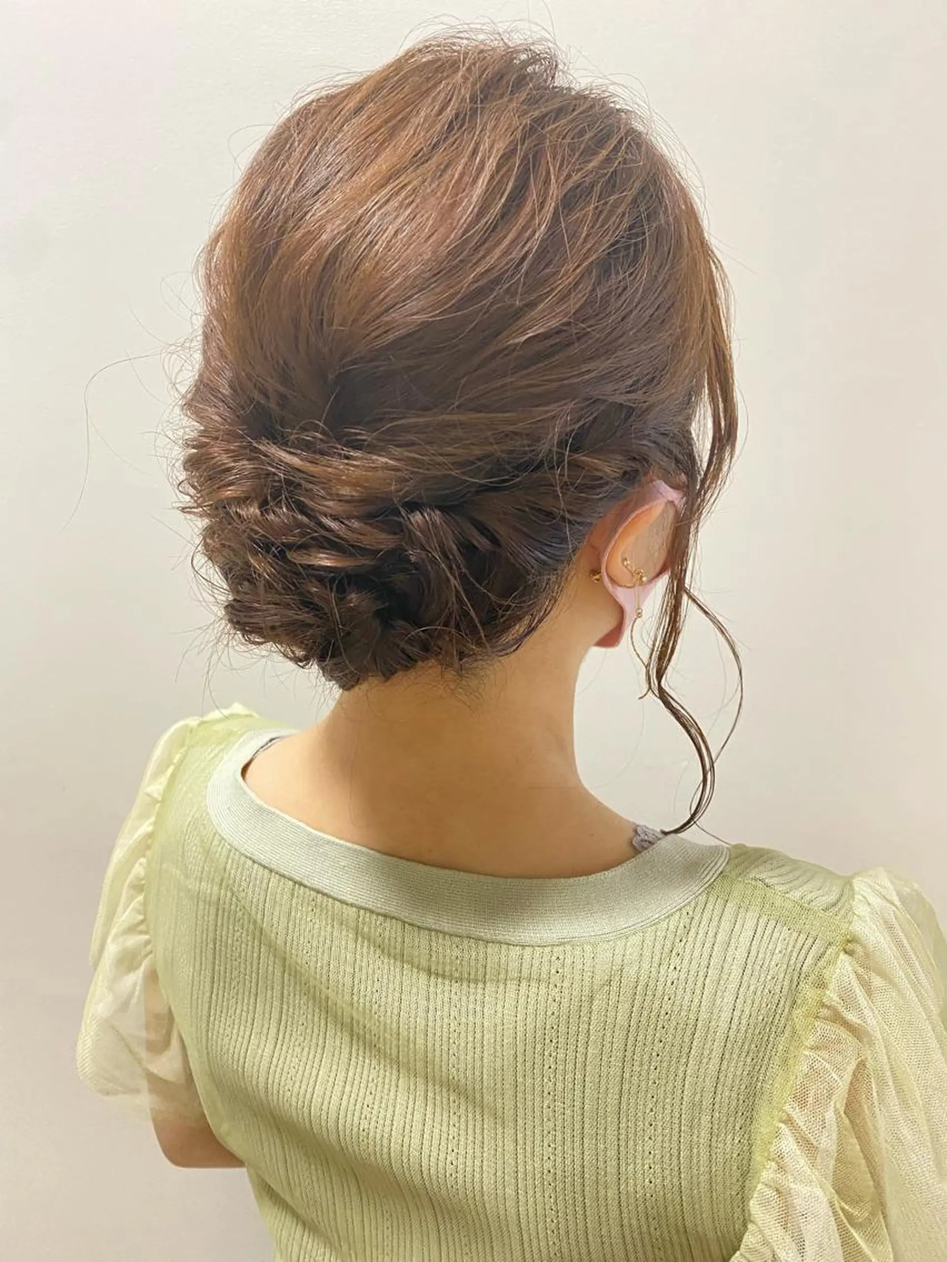 ヘアアレンジ 透明感カラー🤎 ゆりのヘアスタイル