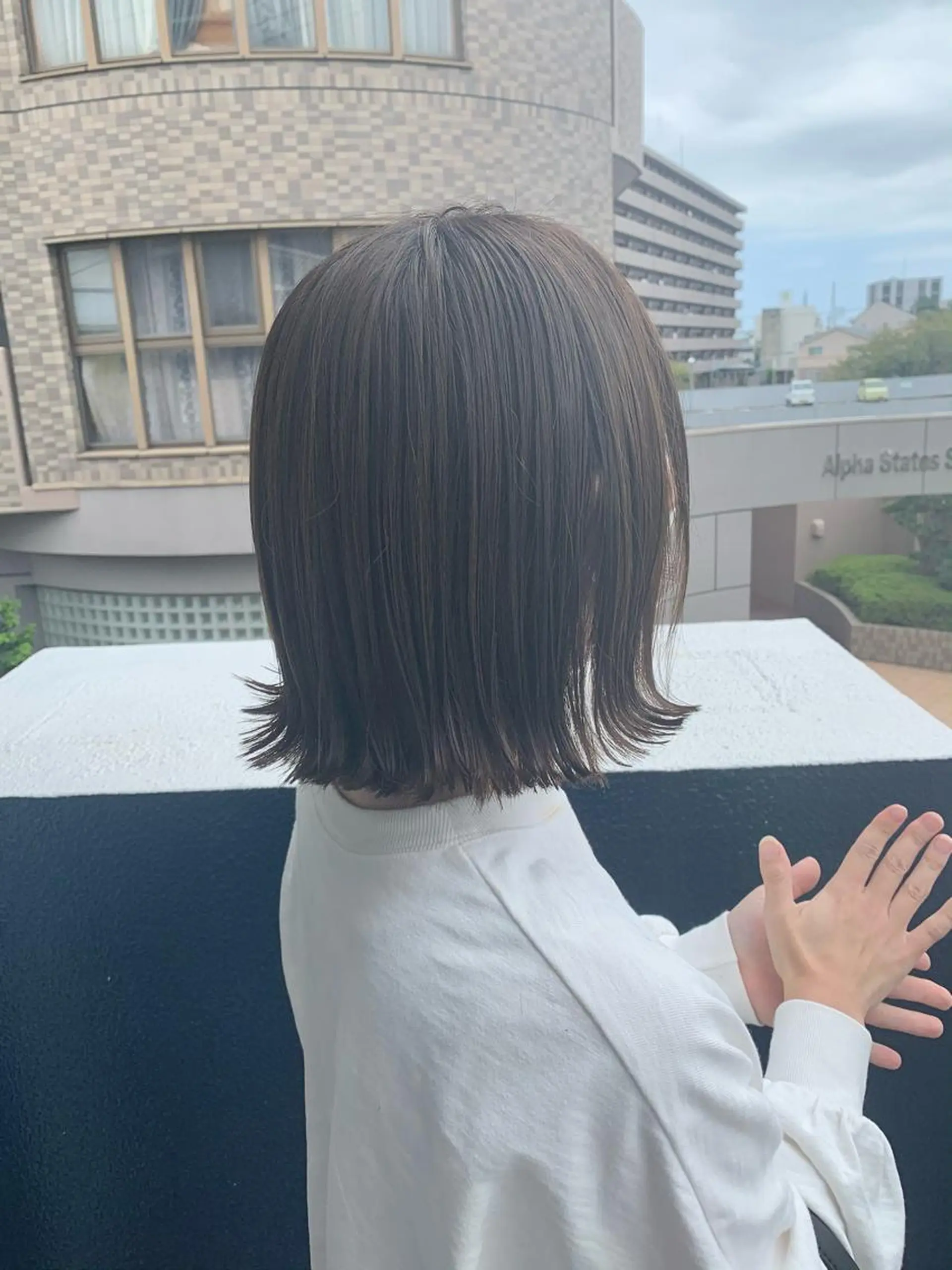 ショート 外ハネヘア 三野 沙也のヘアスタイル