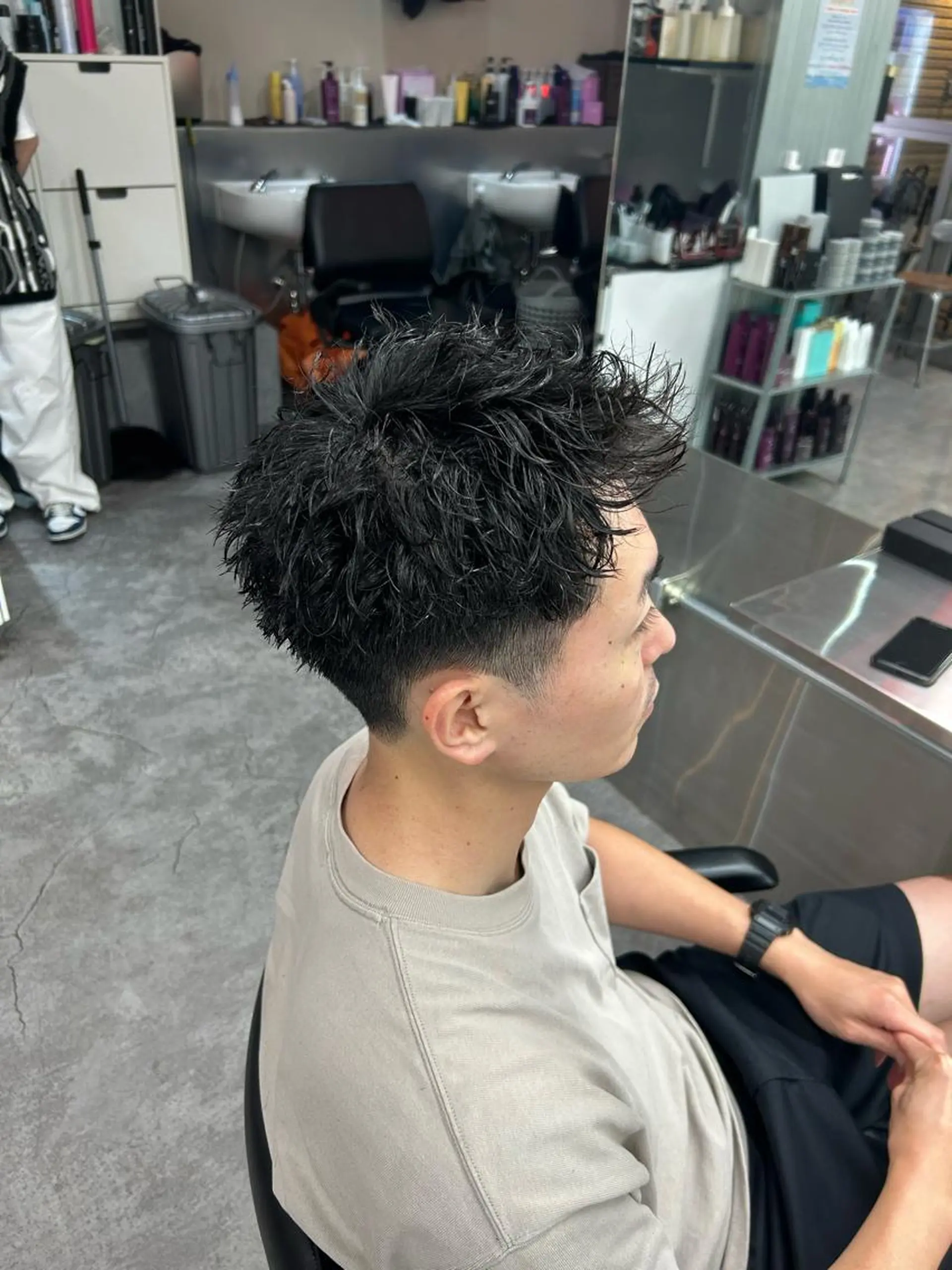 パーマ メンズ カット パーマ パーマ支持率No.1 ❤️‍🔥安成弾のヘアスタイル