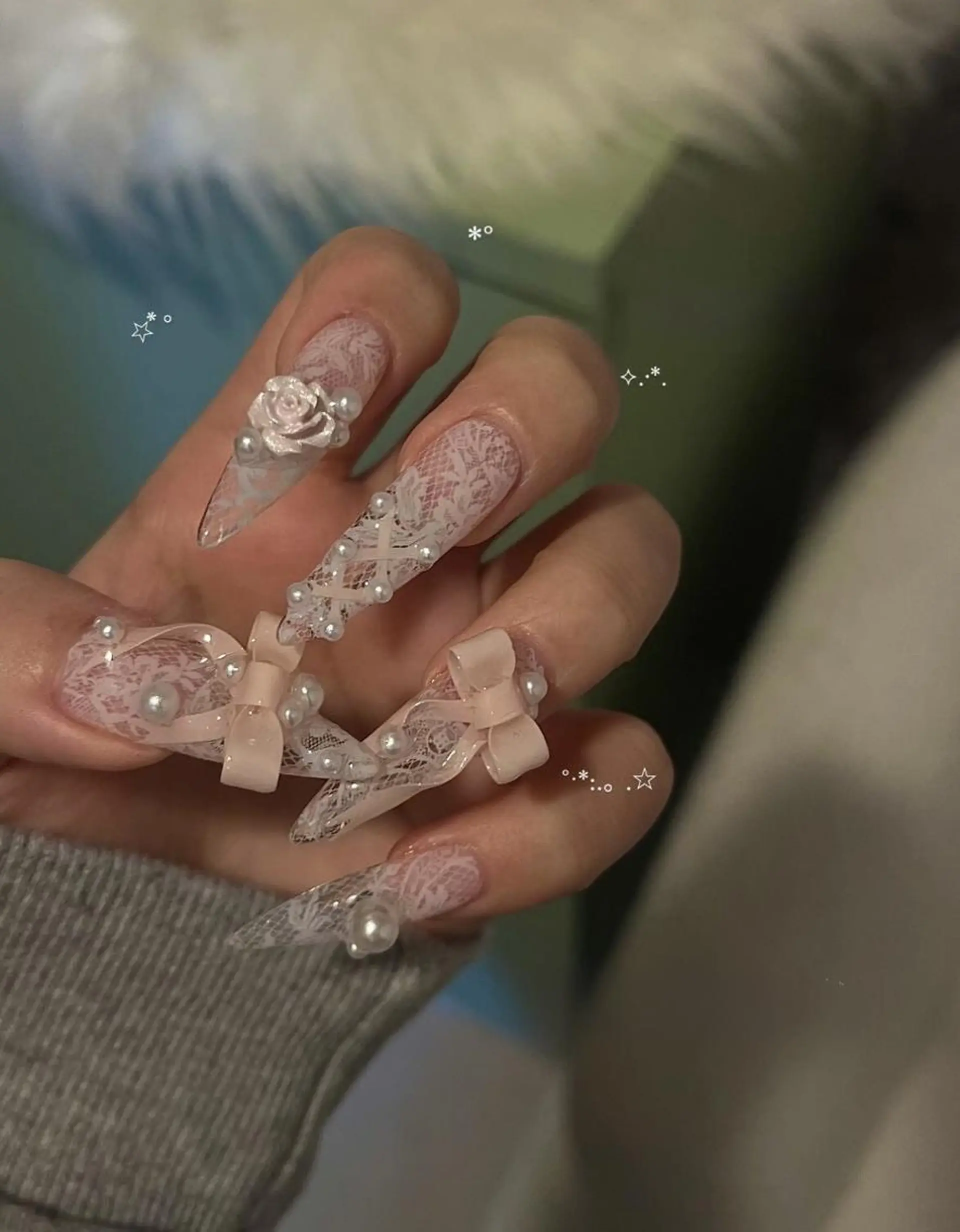 ネイル 長さ出し フレンチネイル グラデーション 卒業式 マグネットネイル ハンドネイル MIHANA NAILのネイルデザイン