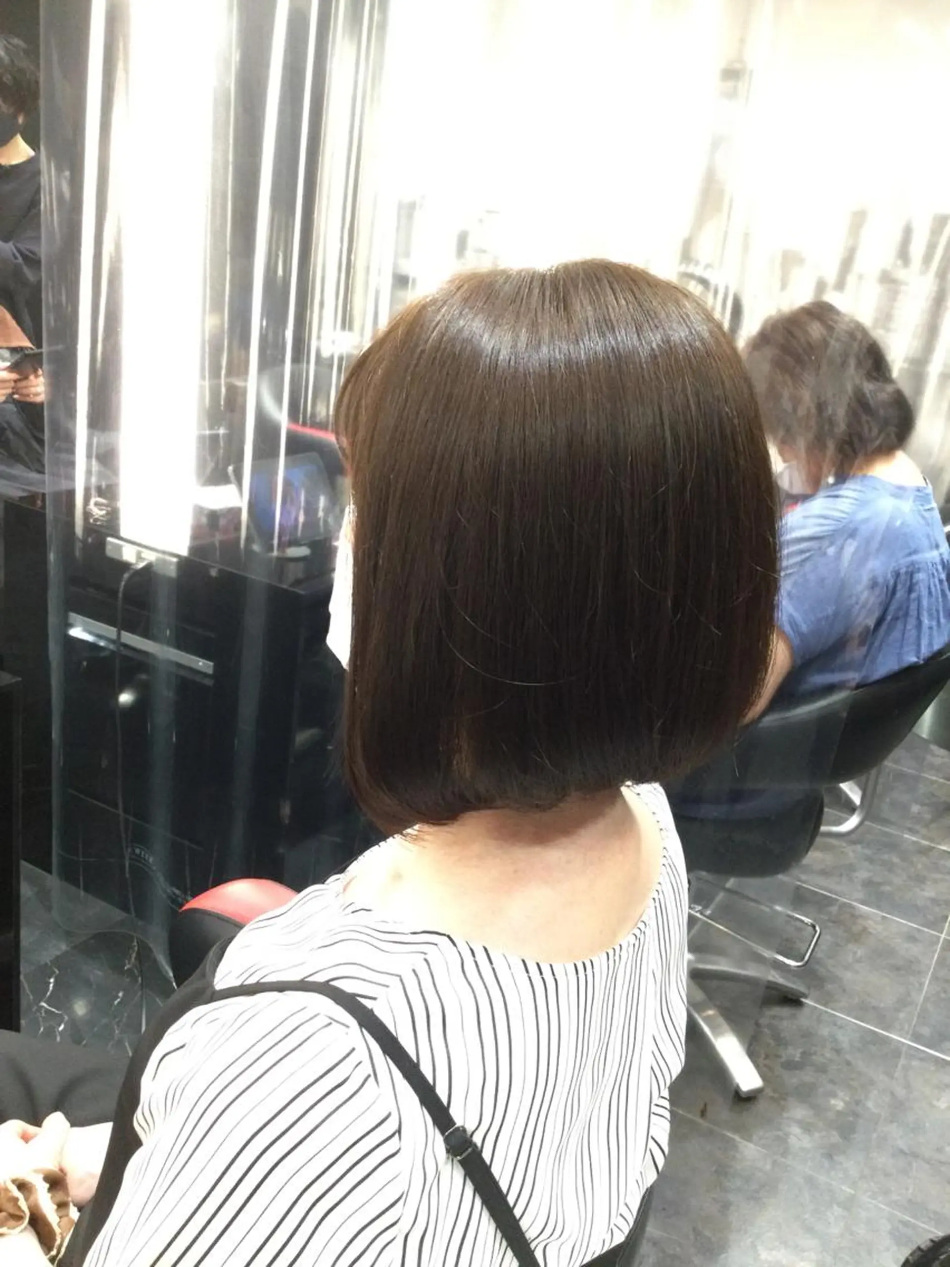 ミディアム カラー Annon プライベートサロンのヘアスタイル