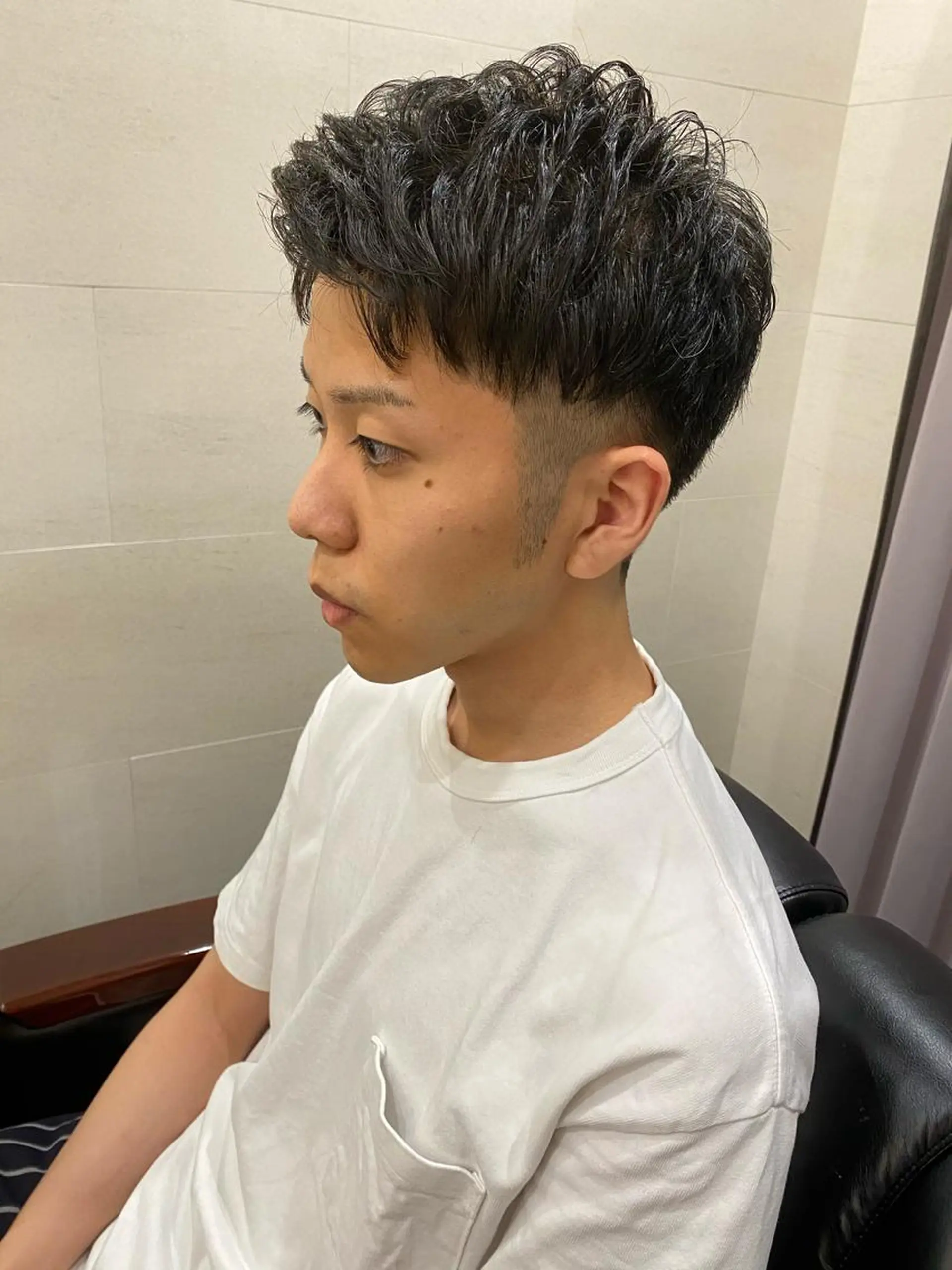 ショート パーマ メンズ メンズパーマ ブライダルエステ🪽 ミレイの眉毛・アイブロウイメージ