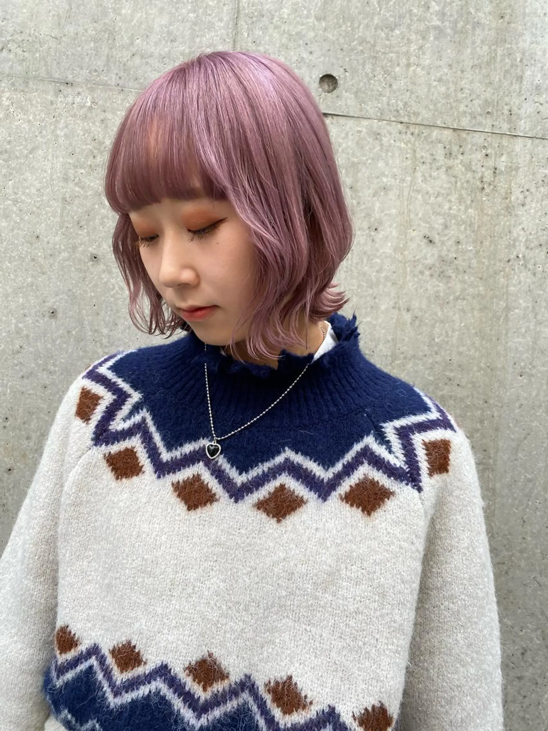 ミディアム カラー サカグチユキナ 【tocca】のヘアスタイル