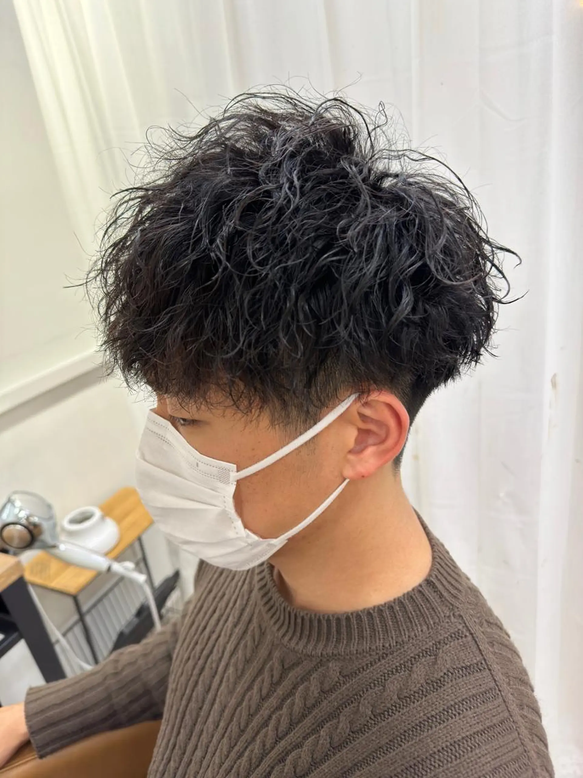 ショート パーマ メンズ カット パーマ ヘッドスパ 【大宮】 メンズ専門吉川のヘアスタイル