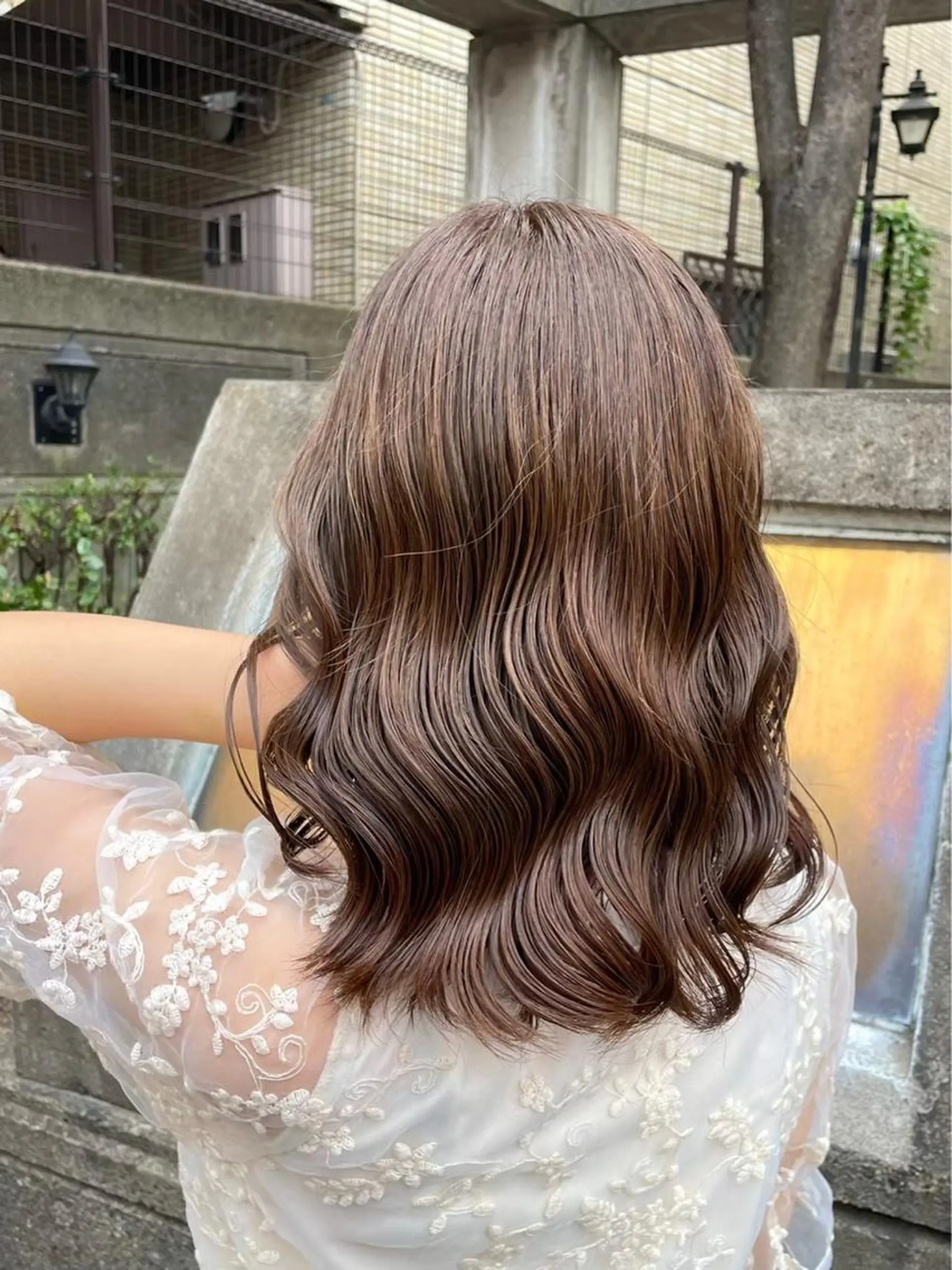 セミロング カラー ヘアカラー トリートメント ヘッドスパ 韓国系レイヤー特化 hiroのヘアスタイル