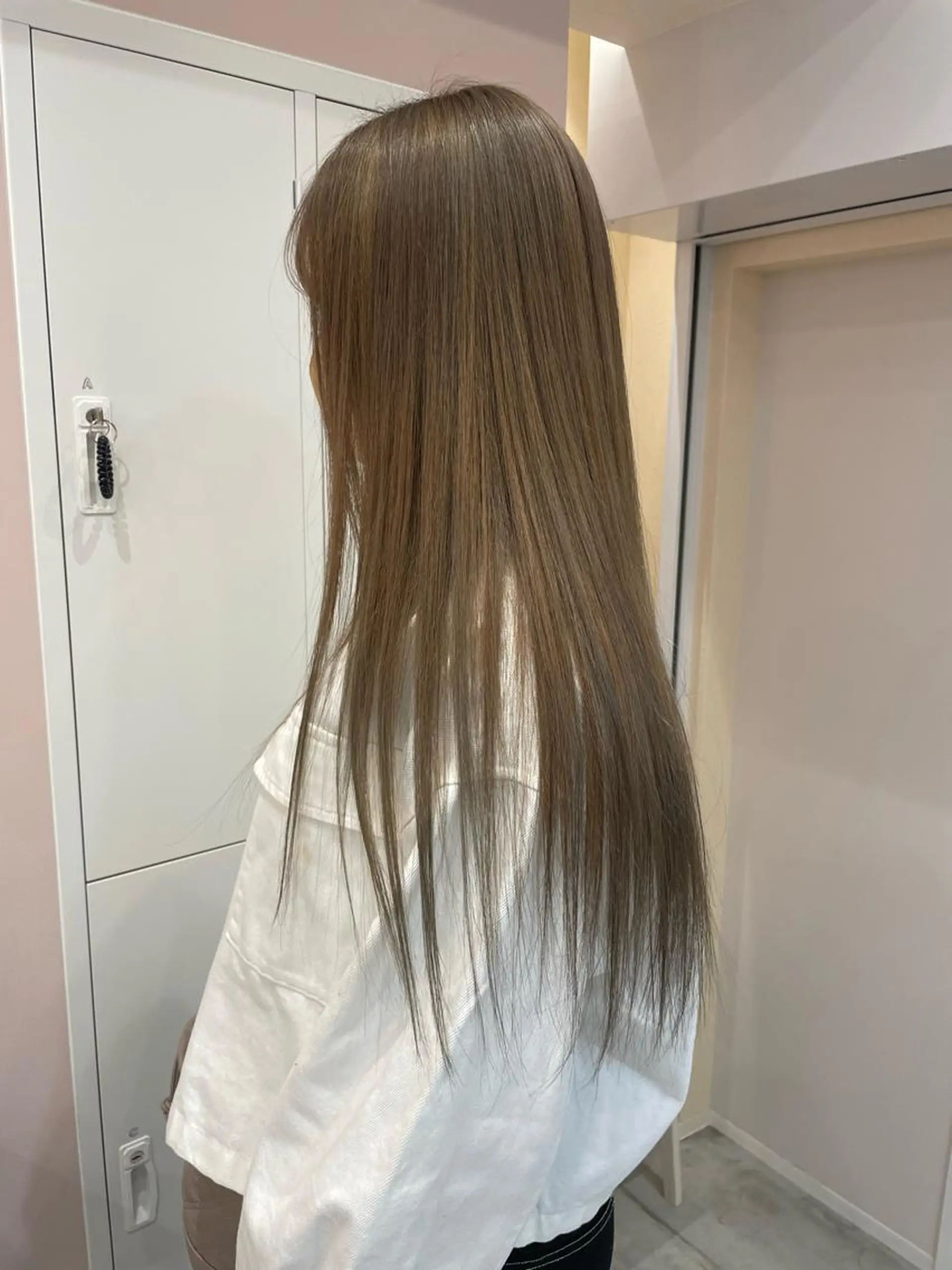 ロング マホ/日吉/髪質改善 /レイヤー/ガーリーのヘアスタイル