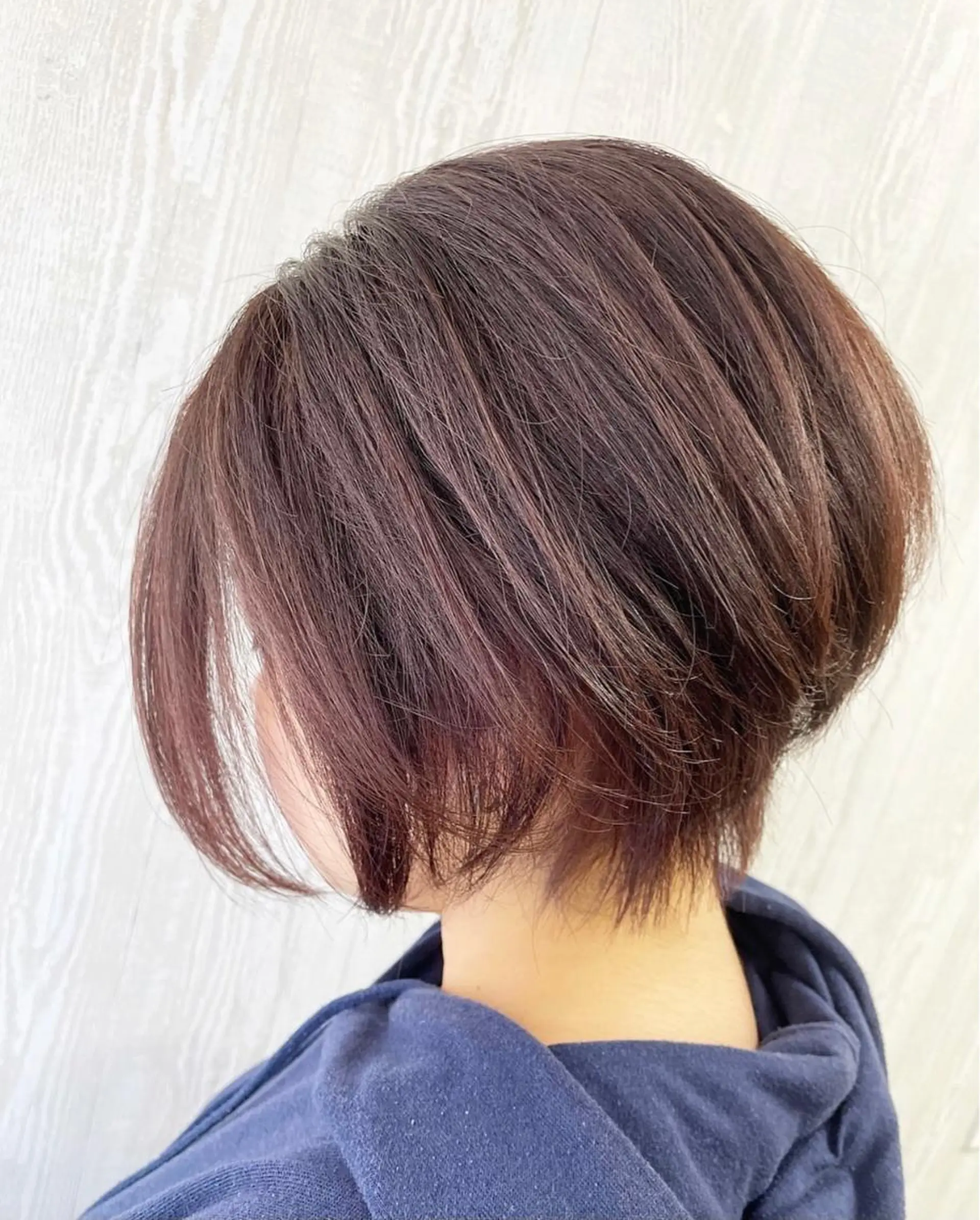 ショート カラー ヘアアレンジ HUENEST アカデミーサロンのヘアスタイル