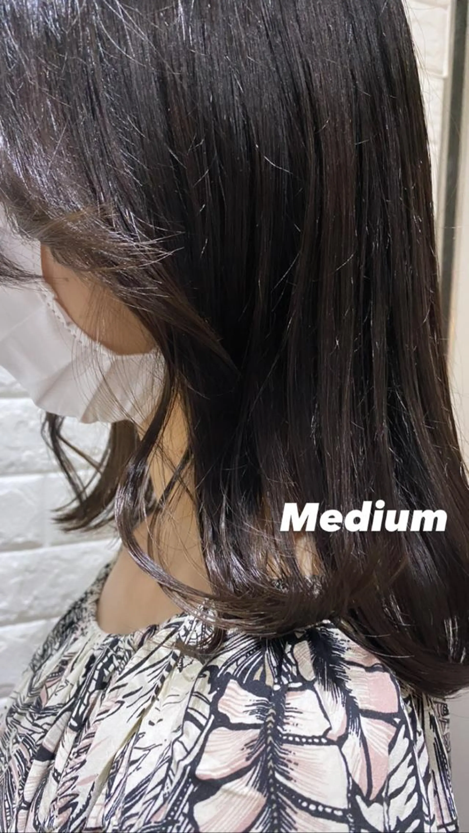 ミディアム chinatsu 🧸𖤐⡱のヘアスタイル