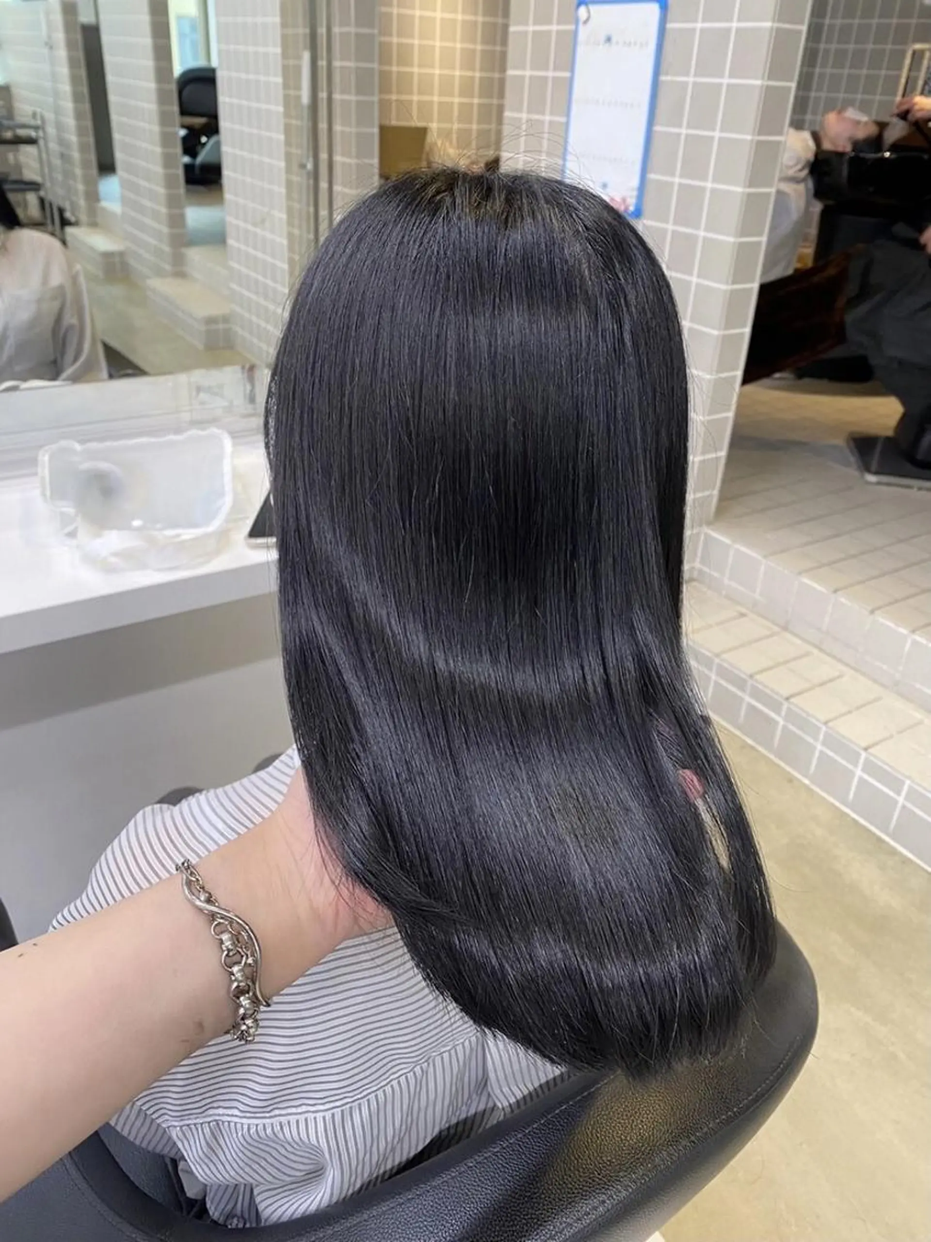 カラー カット ヘアカラー トリートメント ヘッドスパ ヘアセット 🩶透髪×モテ髪🩶 池袋SHE🏹🩶のヘアスタイル