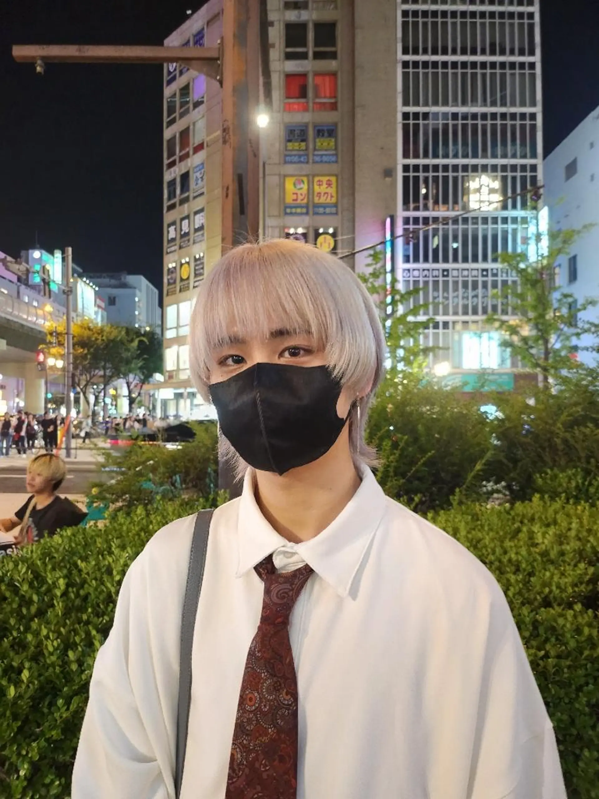 ショート カラー メンズ メンズウルフカット ウルフカット ヘアカラー トリートメント ケアブリーチ特化 same 🦈のヘアスタイル