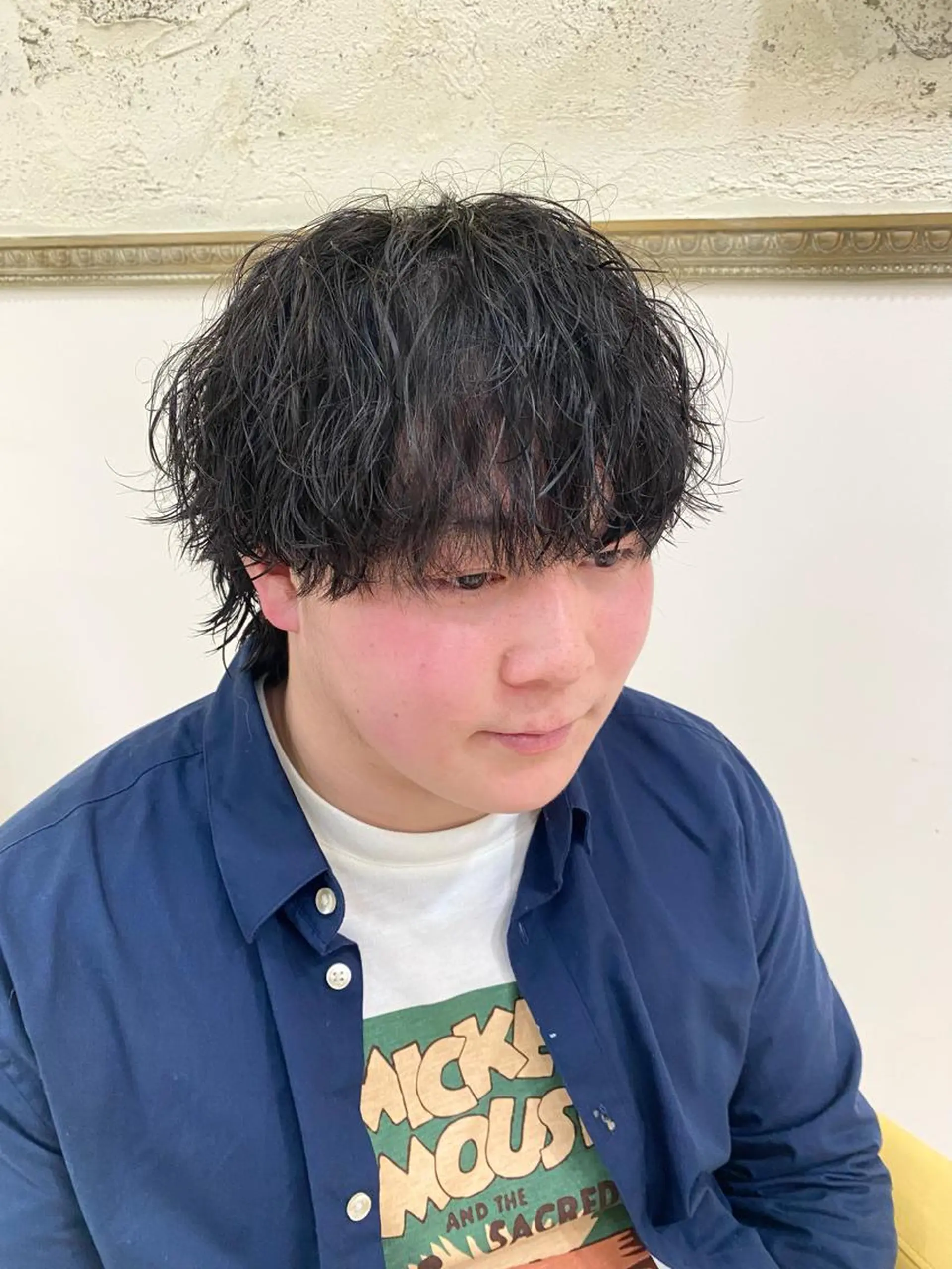 パーマ メンズ 年間2000名担当◎ パーマ職人/仲原佑樹のヘアスタイル