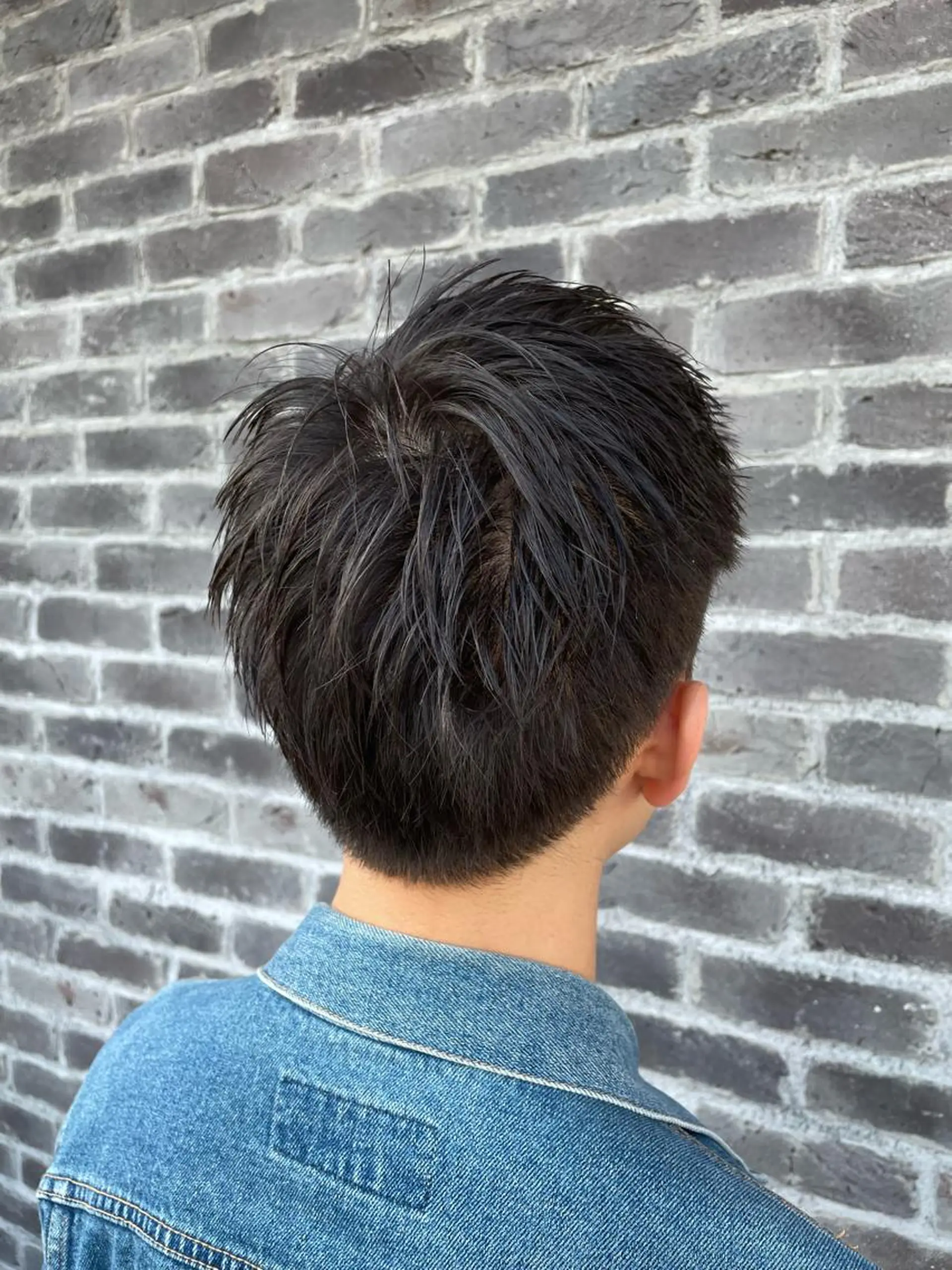 ショート メンズ 刈り上げ カット ヘアカラー RAPTURE 宝地店のヘアスタイル