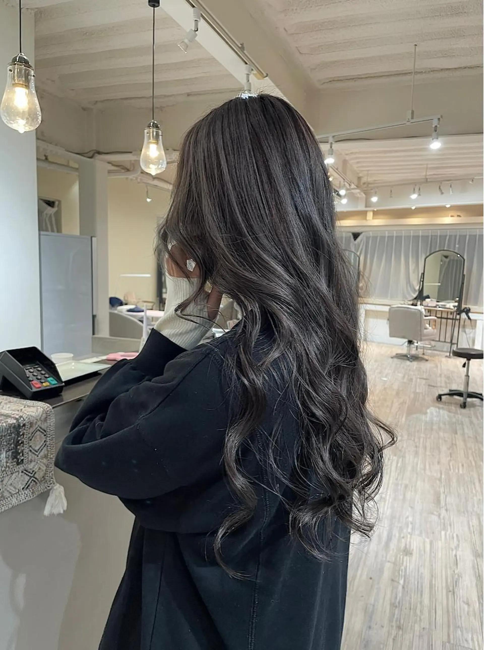 ミディアム カラー ハイライトカラー ハイライト Re.ly🎀 Ricoのヘアスタイル