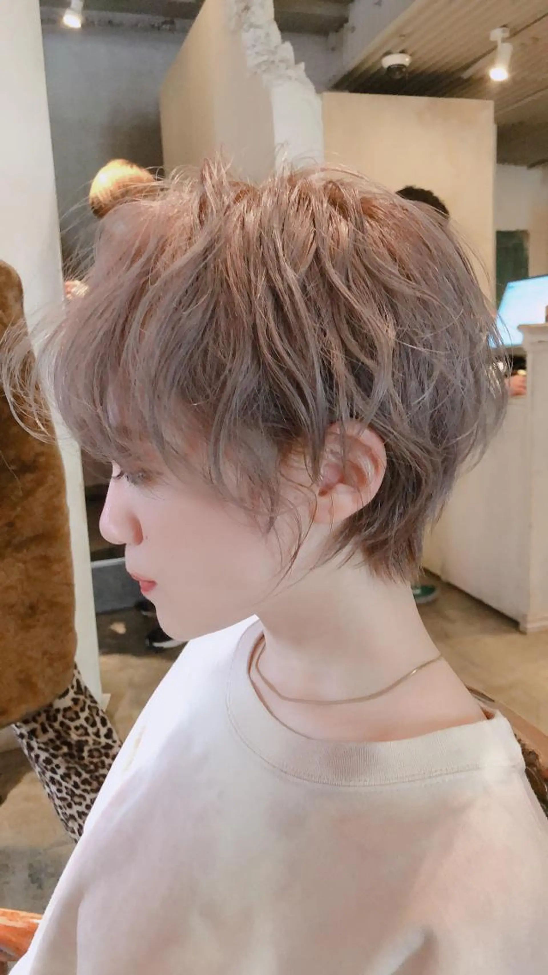 ショート アッシュ ショートヘア こう ちゃんのヘアスタイル